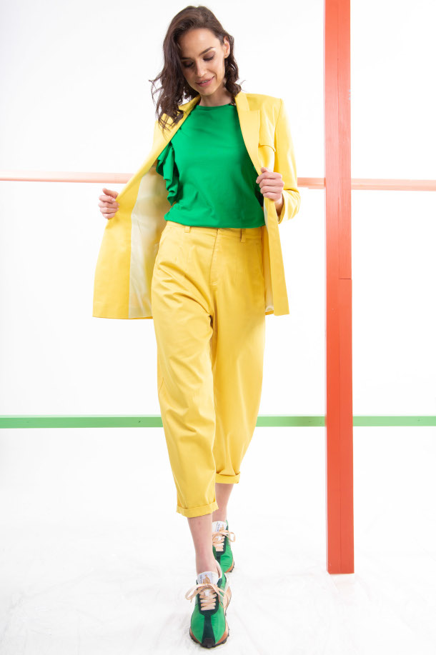 HOW TO WEAR YELLOW SUIT? P....S....fashion