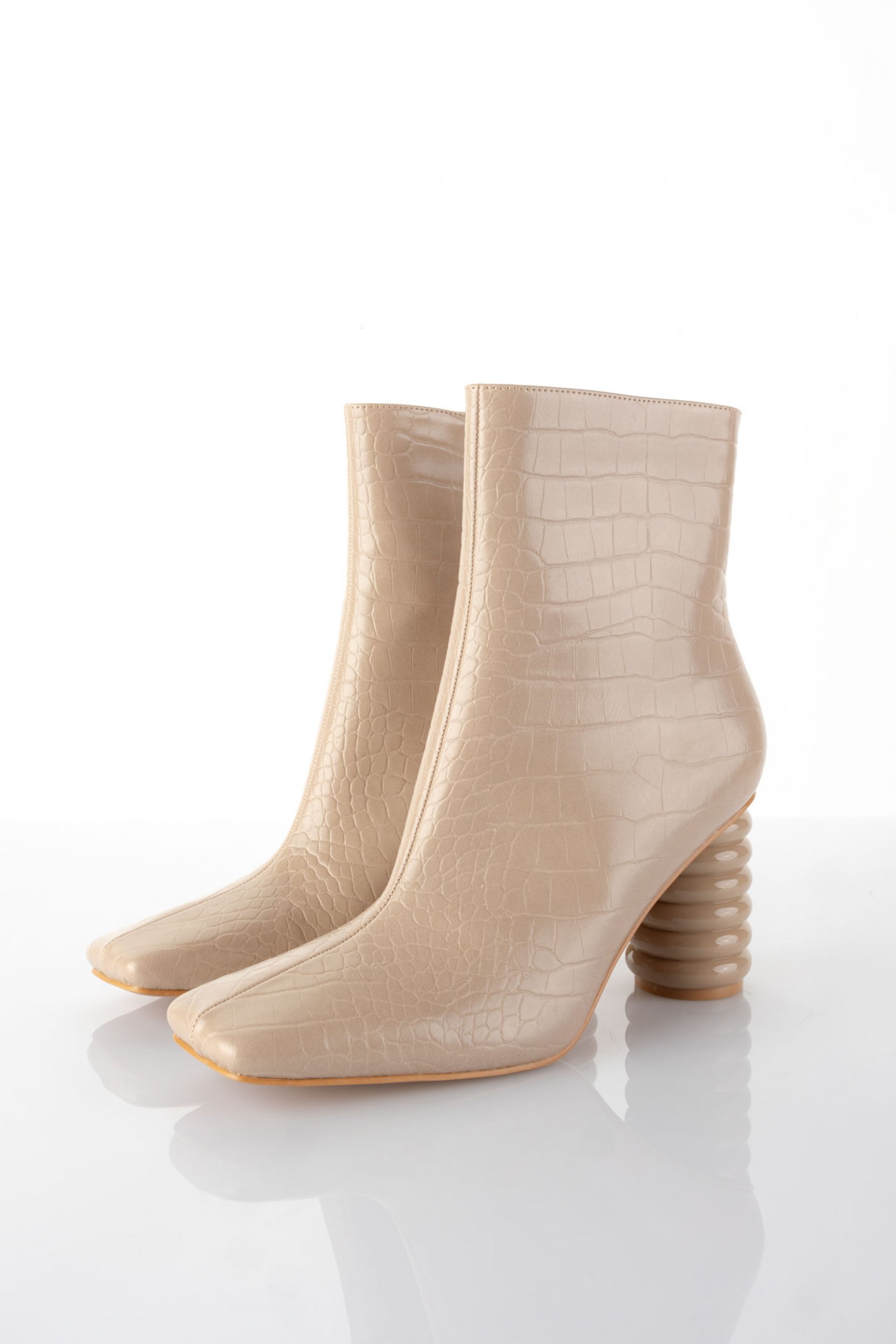 KRATKE ČIZME SA KROKO EFEKTOM – PS Fashion, KRATKE ČIZME SA KROKO EFEKTOM