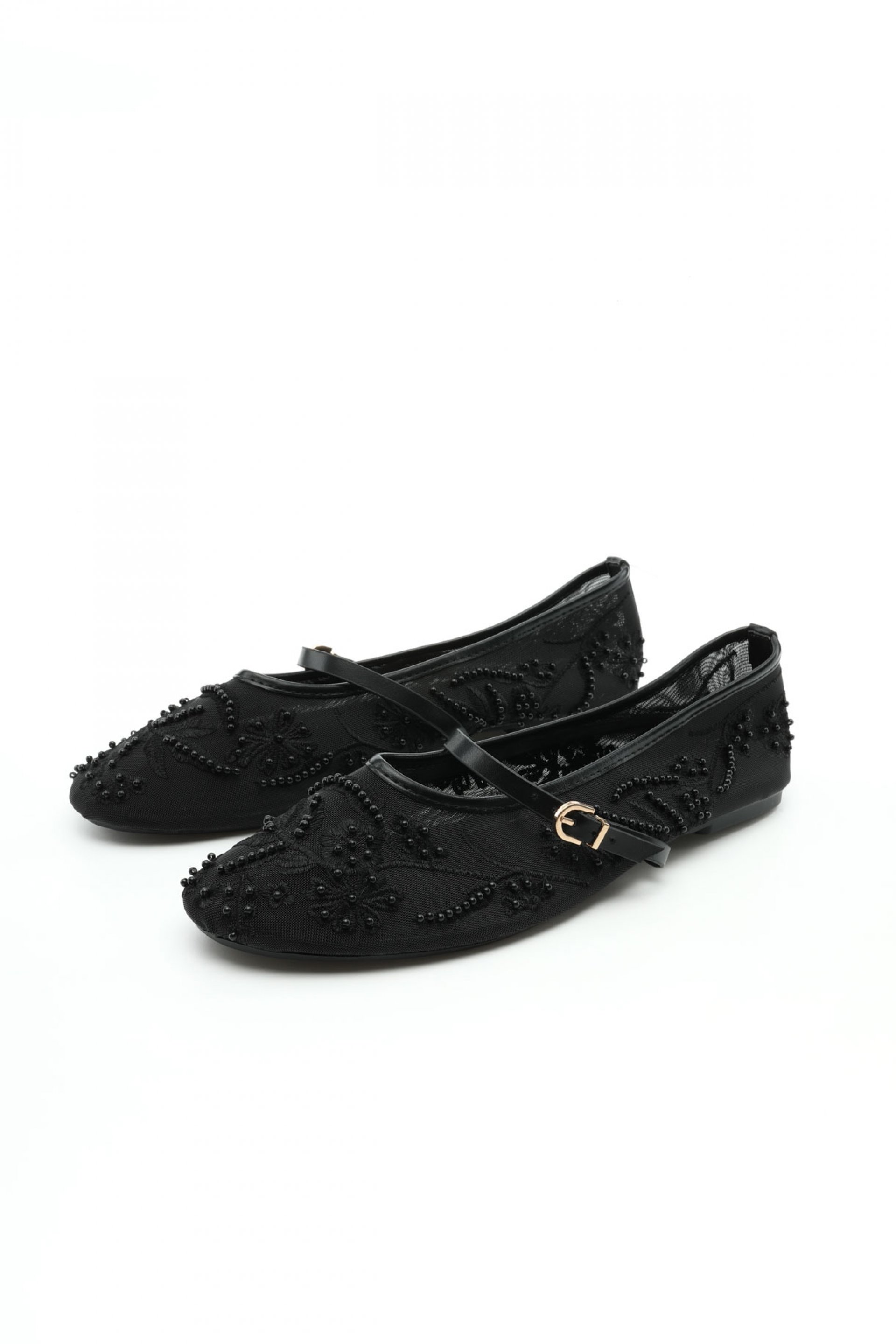 CRNE BALETANKE SA DEKORATIVNIM VEZOM – PS Fashion, CRNE BALETANKE SA DEKORATIVNIM VEZOM