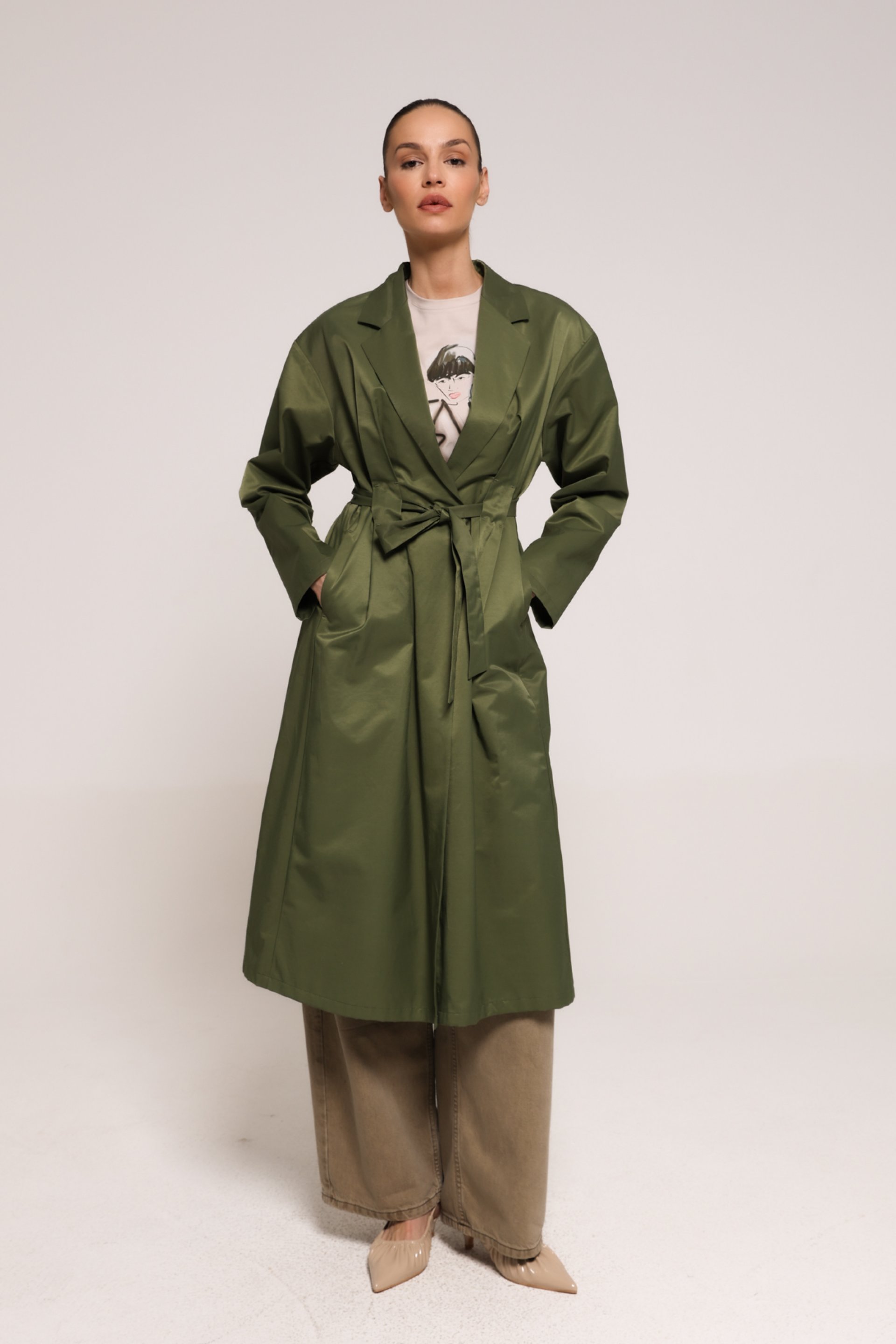 MANTIL SA POJASOM – PS Fashion, MANTIL SA POJASOM