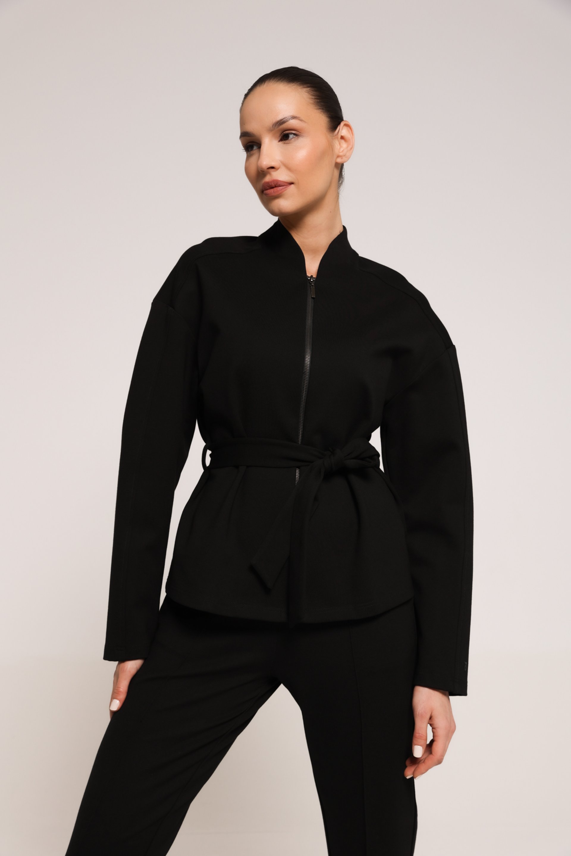 GORNJI DEO TRENERKE SA POJASOM – PS Fashion, GORNJI DEO TRENERKE SA POJASOM