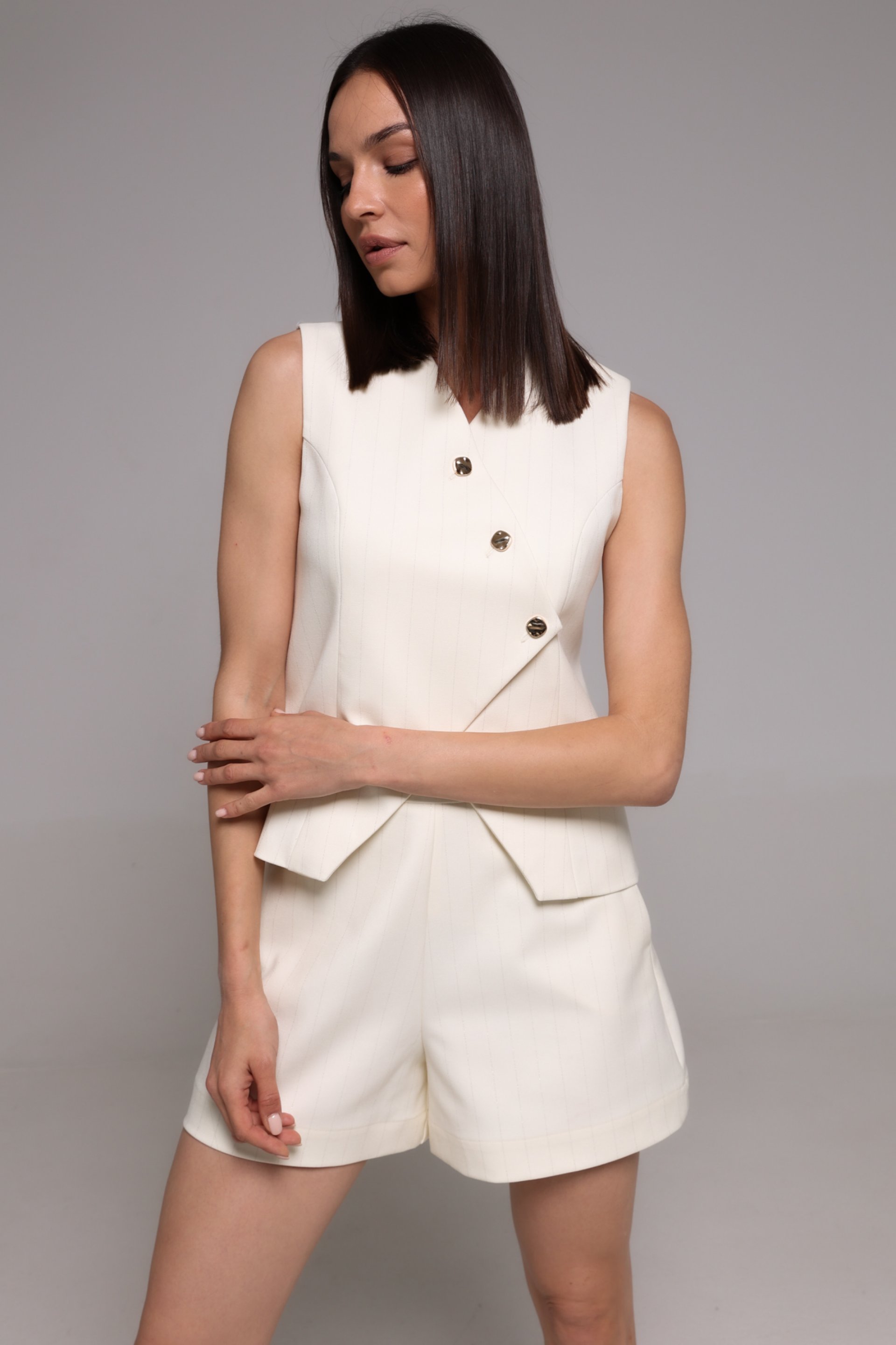 PRSLUK SA ASIMETRIČNIM KOPČANJEM – PS Fashion, PRSLUK SA ASIMETRIČNIM KOPČANJEM