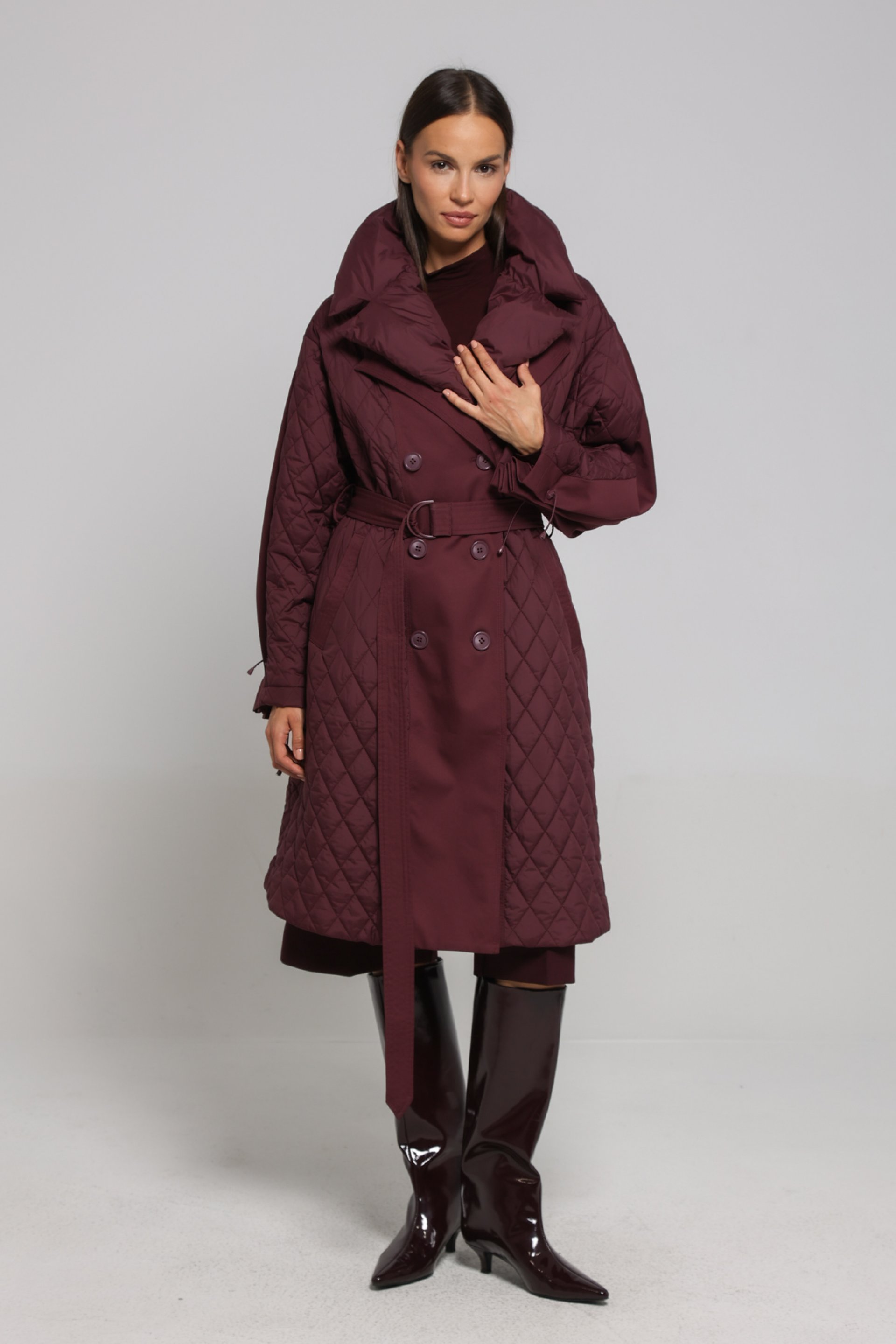 ŠTEPANA JAKNA SA KAIŠEM – PS Fashion, ŠTEPANA JAKNA SA KAIŠEM