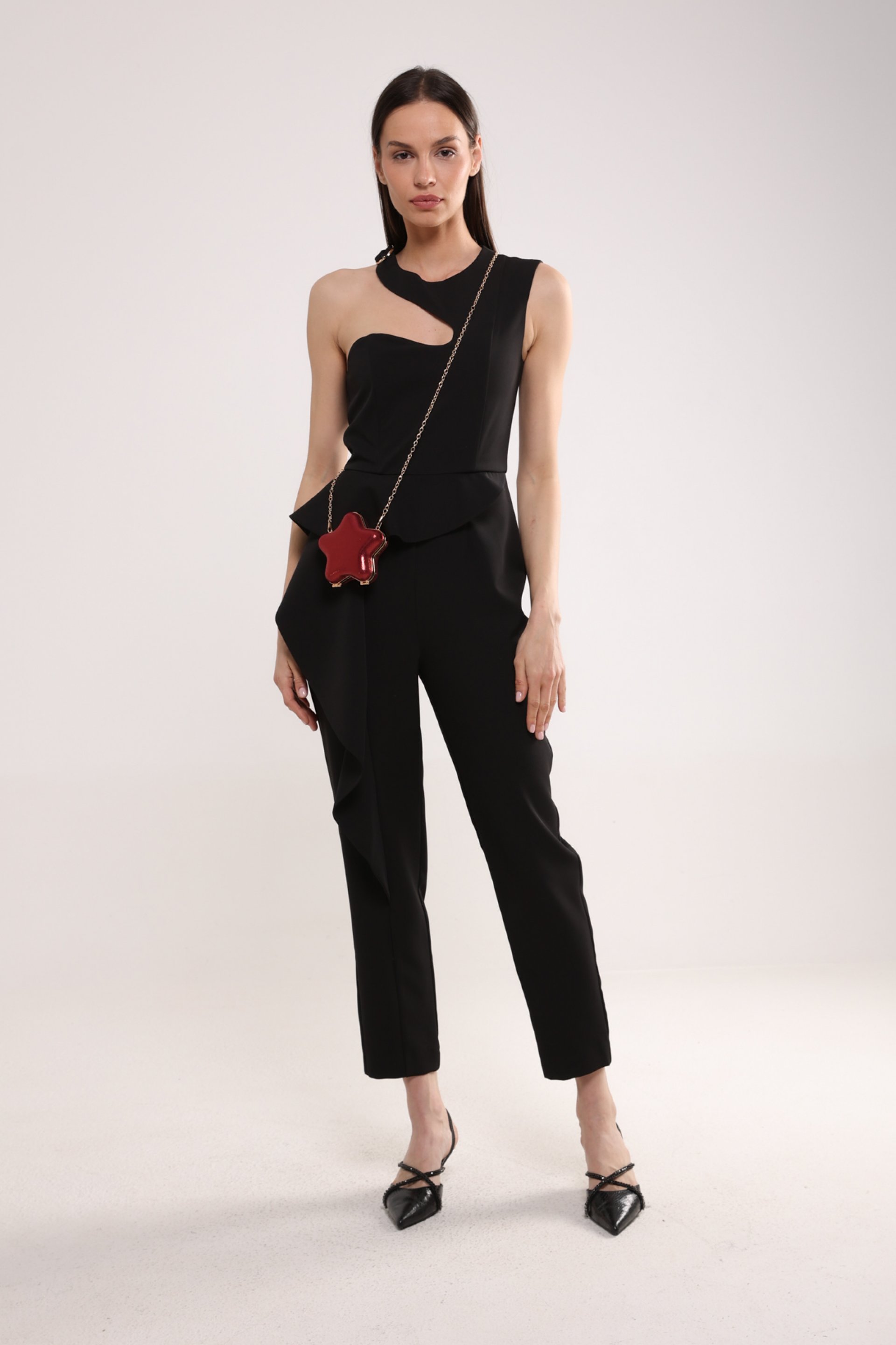 KOMBINEZON ASIMETRIČNOG IZREZA – PS Fashion, KOMBINEZON ASIMETRIČNOG IZREZA