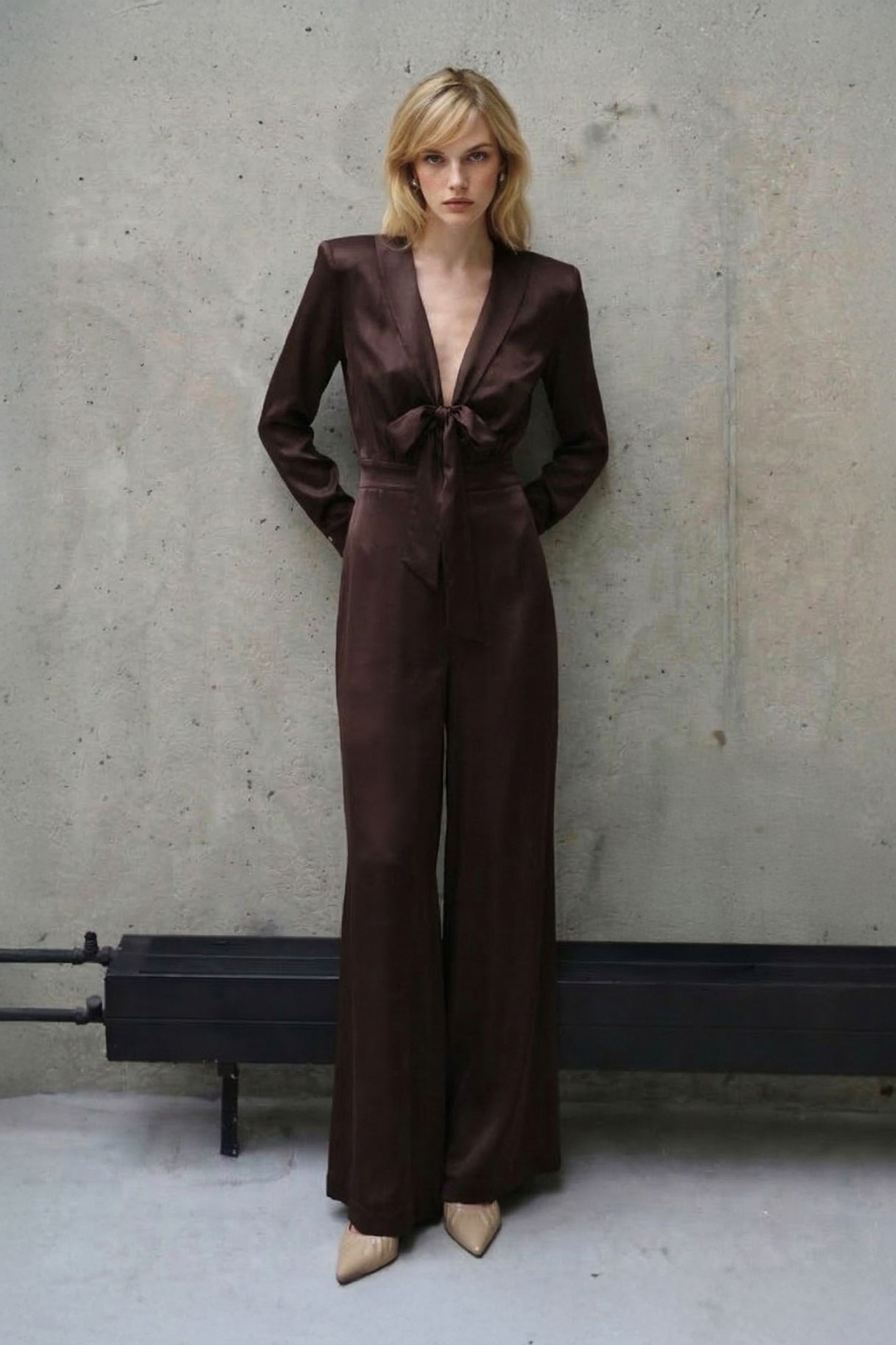 ELEGANTNI KOMBINEZON SA VEZIVANJEM – PS Fashion, ELEGANTNI KOMBINEZON SA VEZIVANJEM