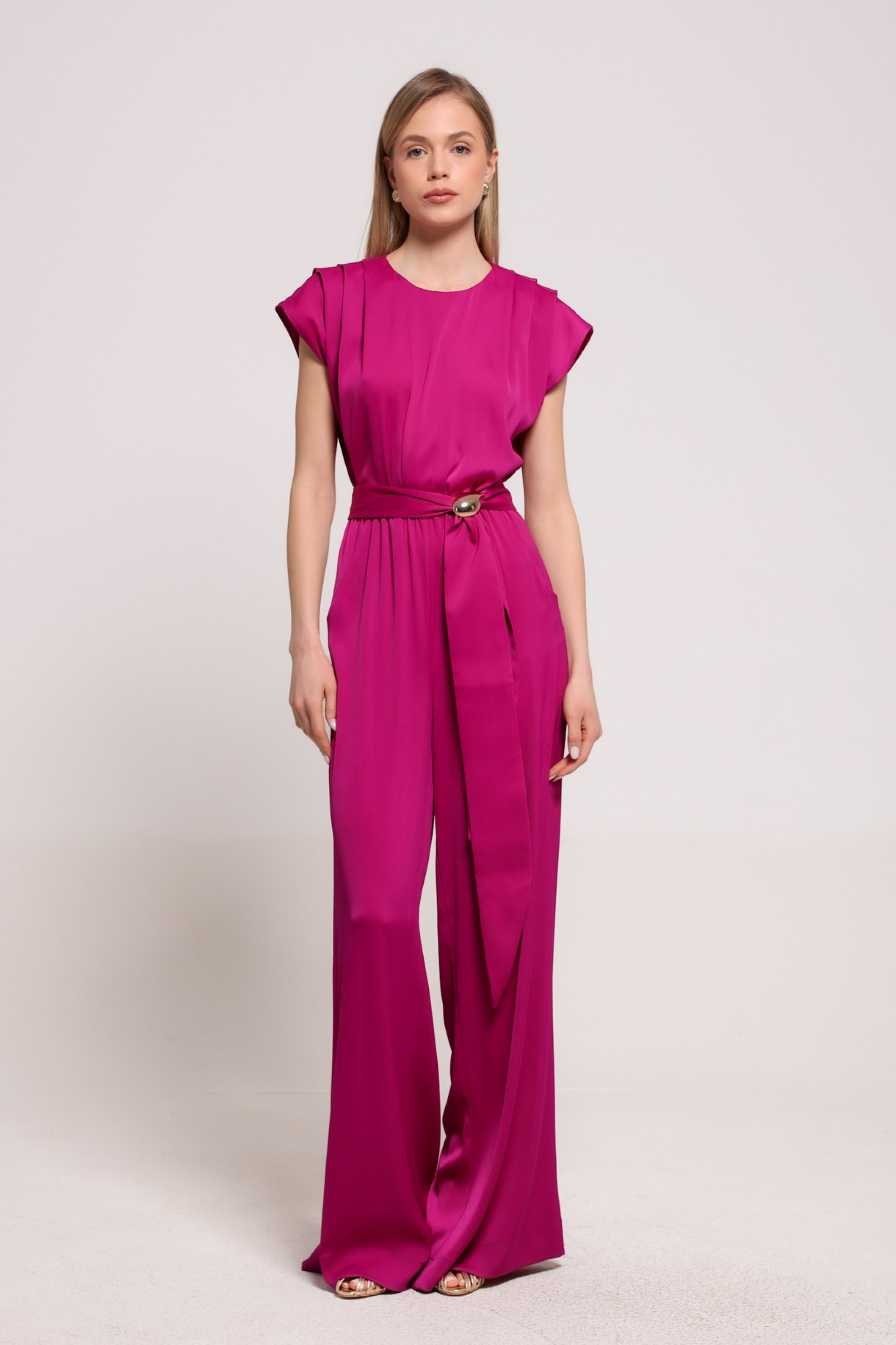 KOMBINEZON SA ŠIROKIM NOGAVICAMA I KAIŠEM – PS Fashion, KOMBINEZON SA ŠIROKIM NOGAVICAMA I KAIŠEM