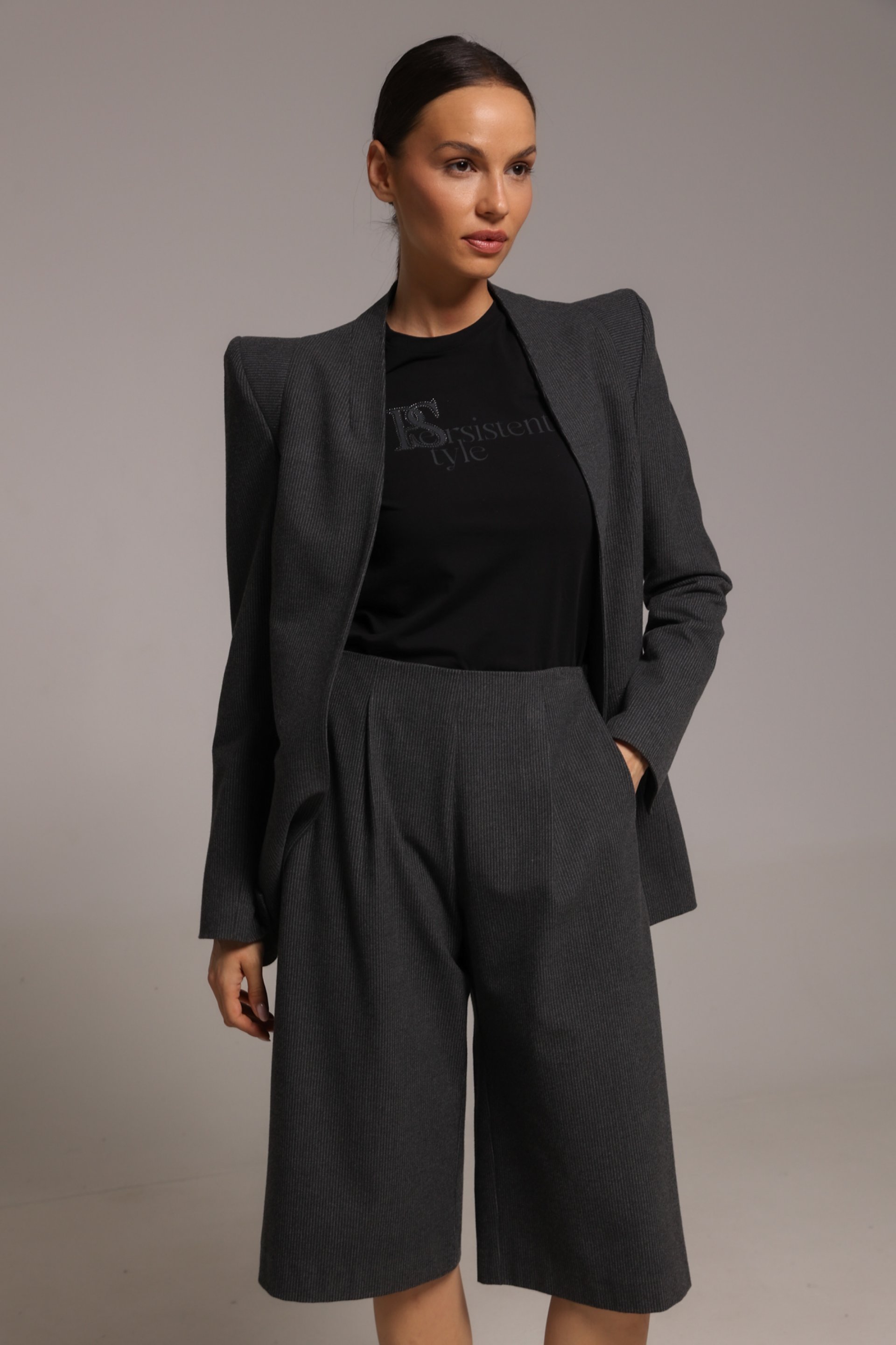 KARDIGAN SA NAGLAŠENIM RAMENIMA – PS Fashion, KARDIGAN SA NAGLAŠENIM RAMENIMA