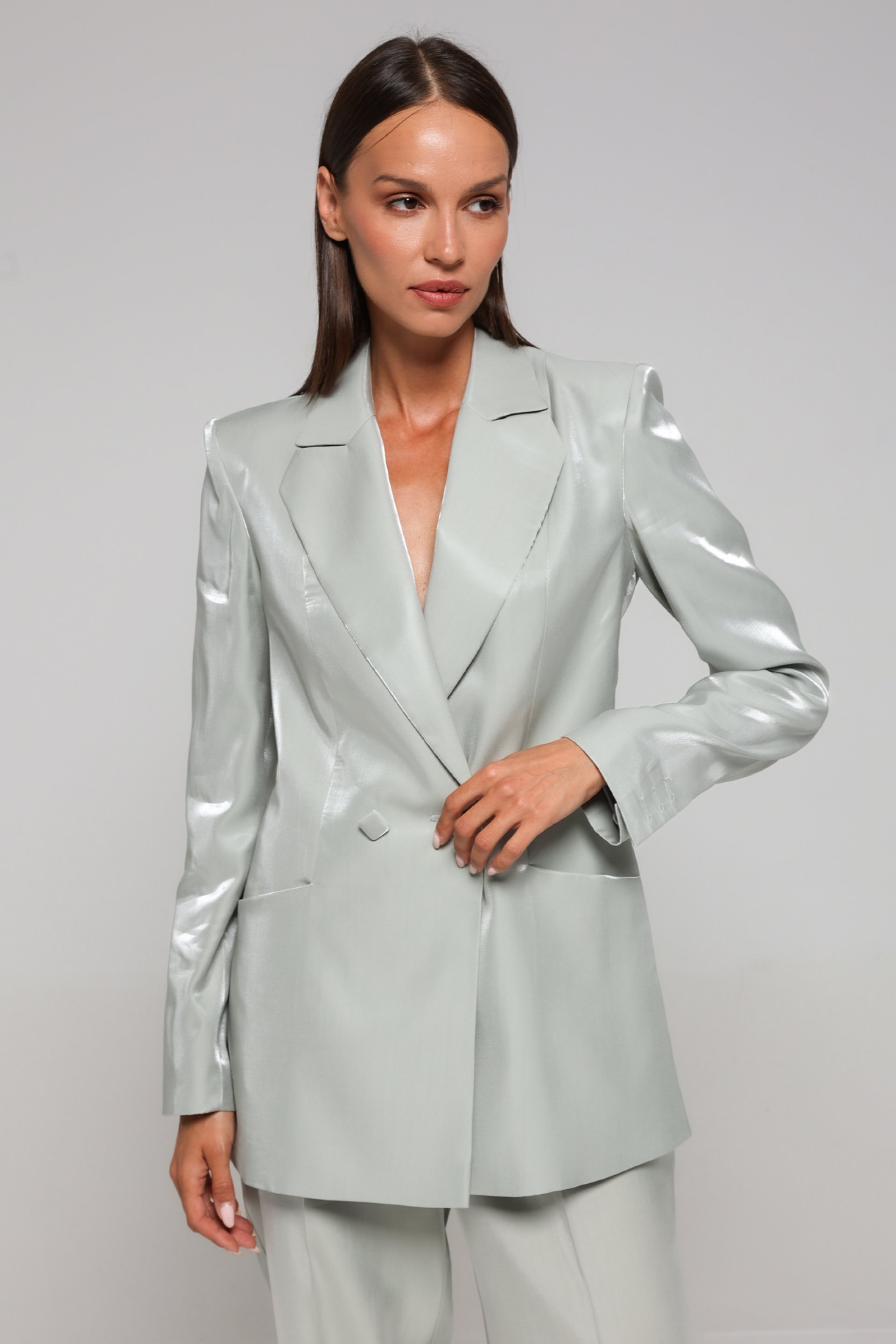 ELEGANTAN BLEJZER SEDEFASTOG SJAJA – PS Fashion, ELEGANTAN BLEJZER SEDEFASTOG SJAJA