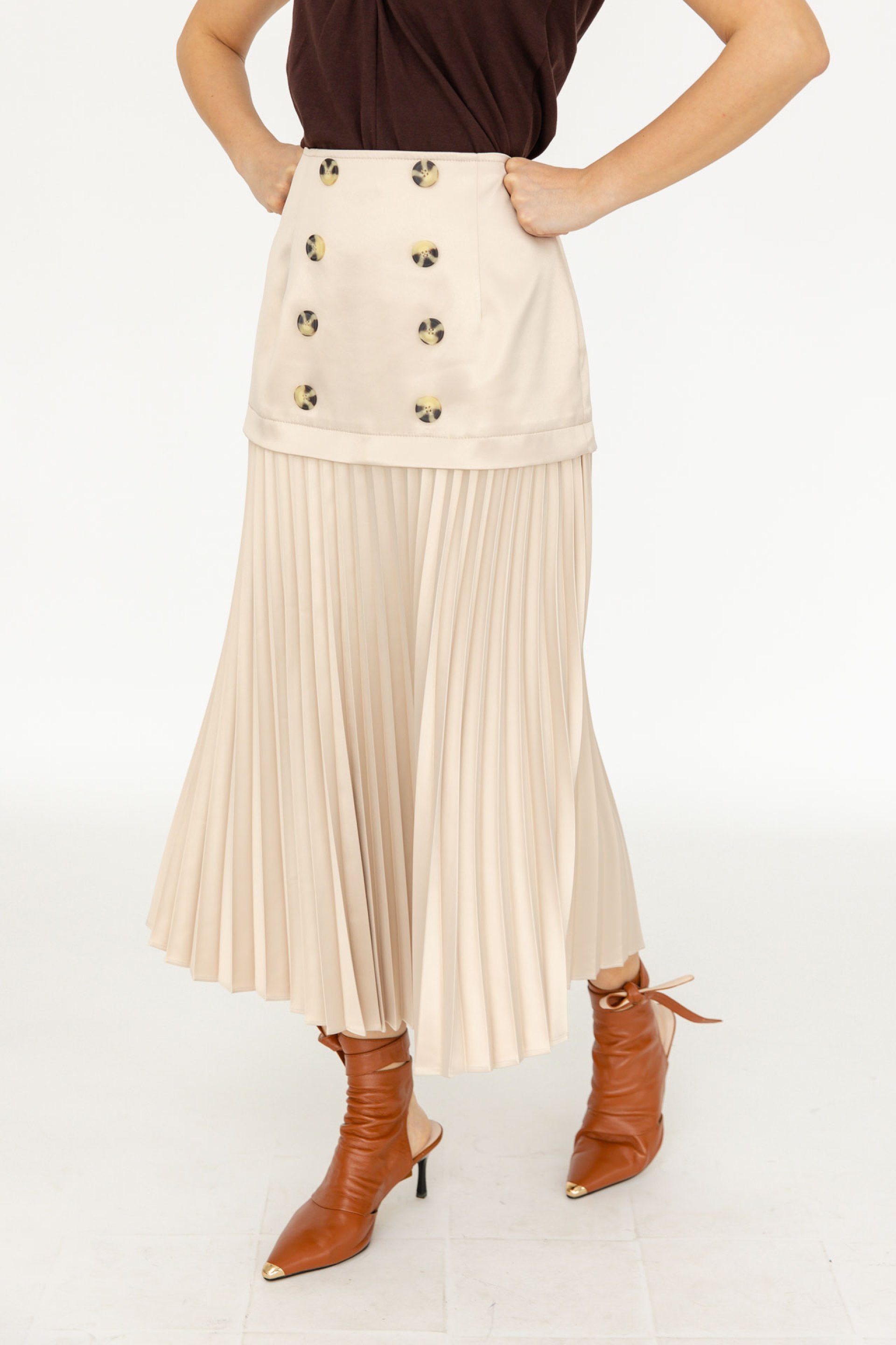 PLISIRANA MIDI SUKNJA – PS Fashion, PLISIRANA MIDI SUKNJA