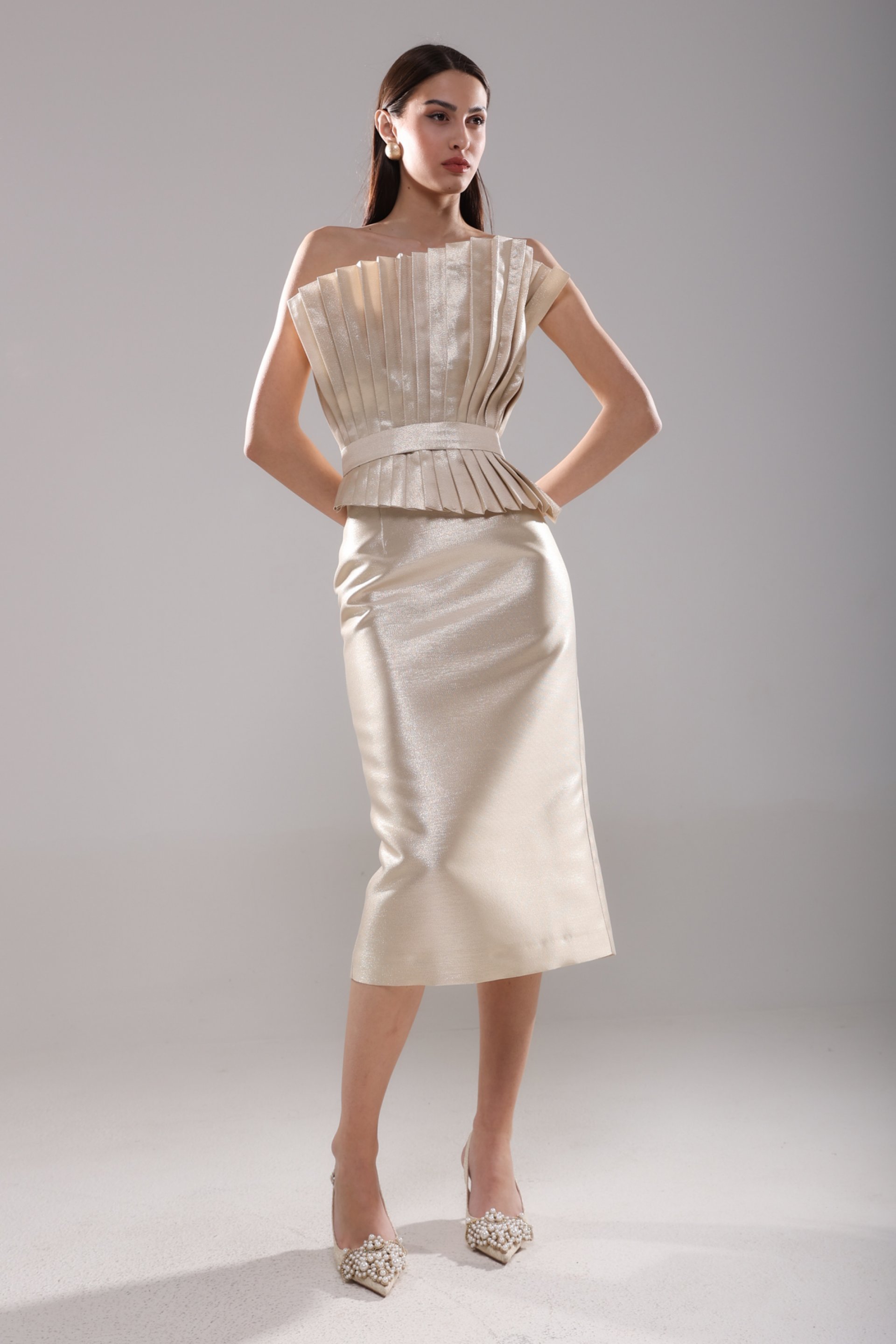 ELEGANTNA MIDI SUKNJA – PS Fashion, ELEGANTNA MIDI SUKNJA