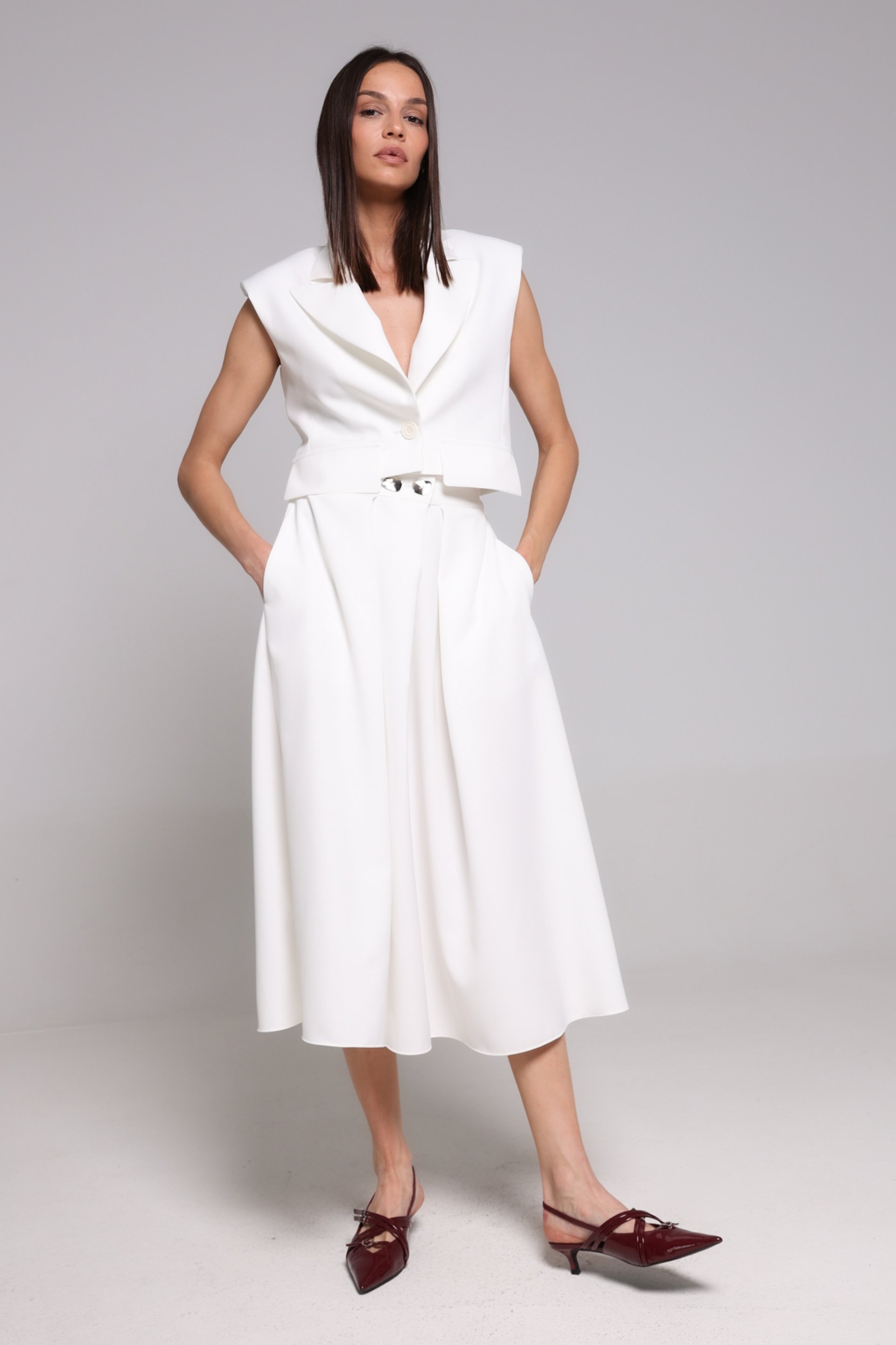 MIDI SUKNJA A KROJA – PS Fashion, MIDI SUKNJA A KROJA