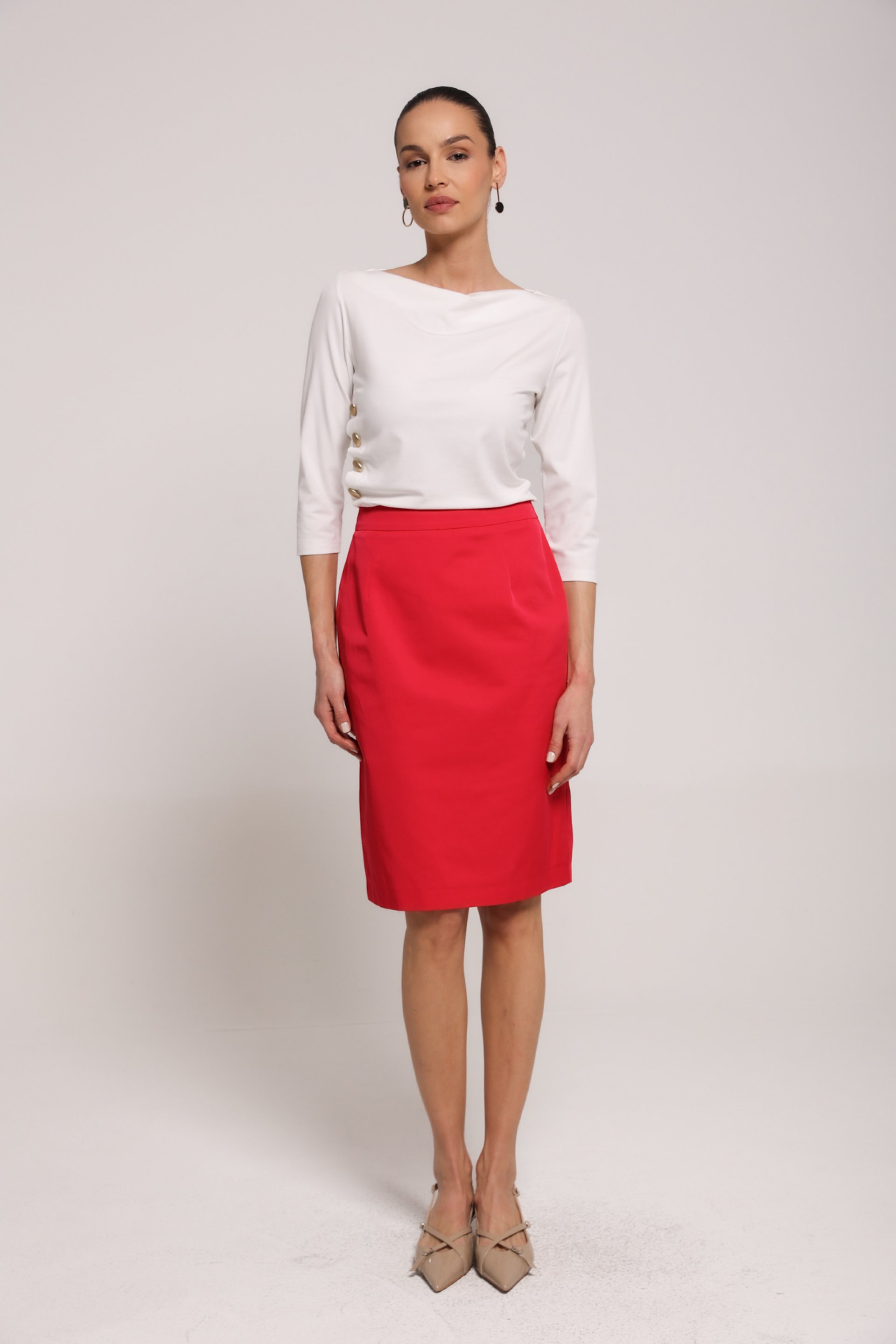 PENCIL SUKNJA DO KOLENA – PS Fashion, PENCIL SUKNJA DO KOLENA