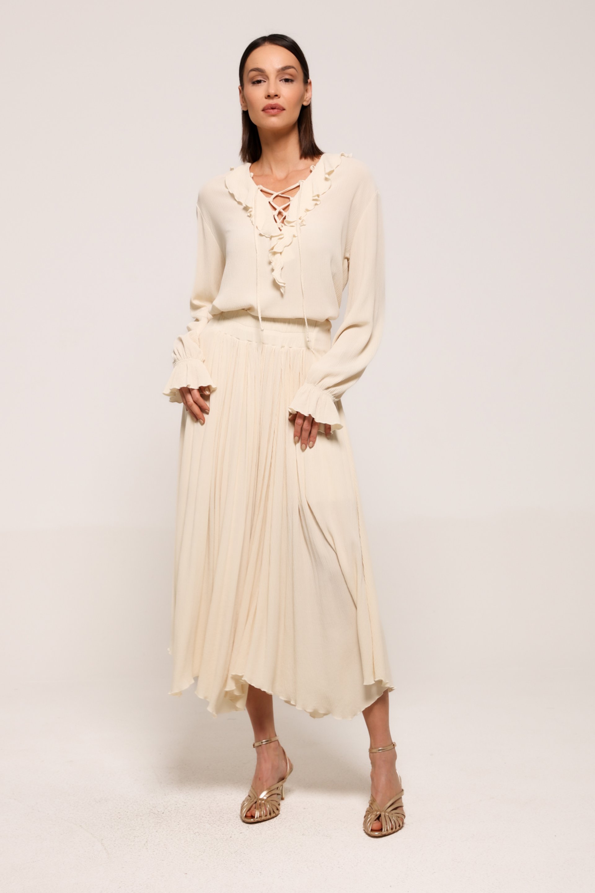 LEPRŠAVA SUKNJA OD VISKOZE – PS Fashion, LEPRŠAVA SUKNJA OD VISKOZE