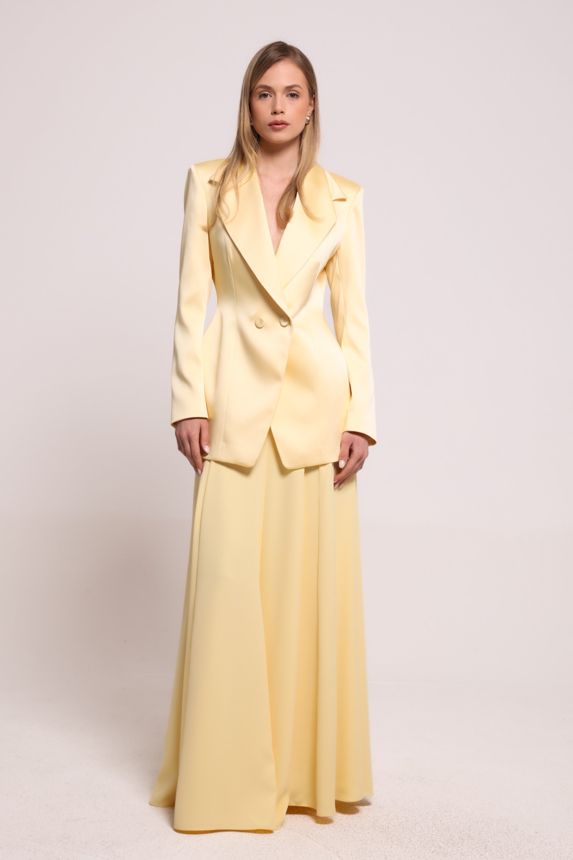 DUGA ŽUTA SUKNJA – PS Fashion, DUGA ŽUTA SUKNJA