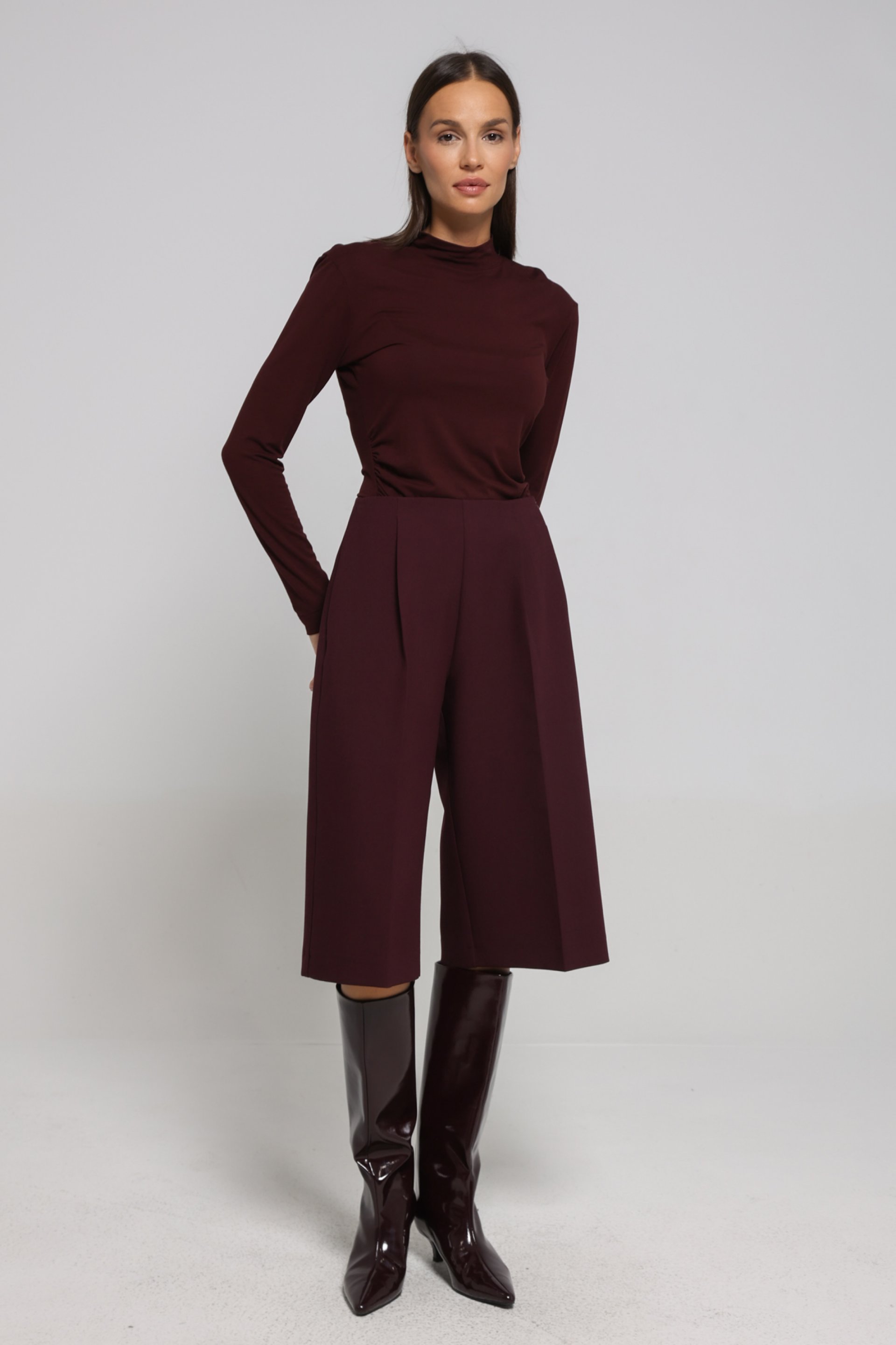 ELEGANTNE BORDO BERMUDE – PS Fashion, ELEGANTNE BORDO BERMUDE