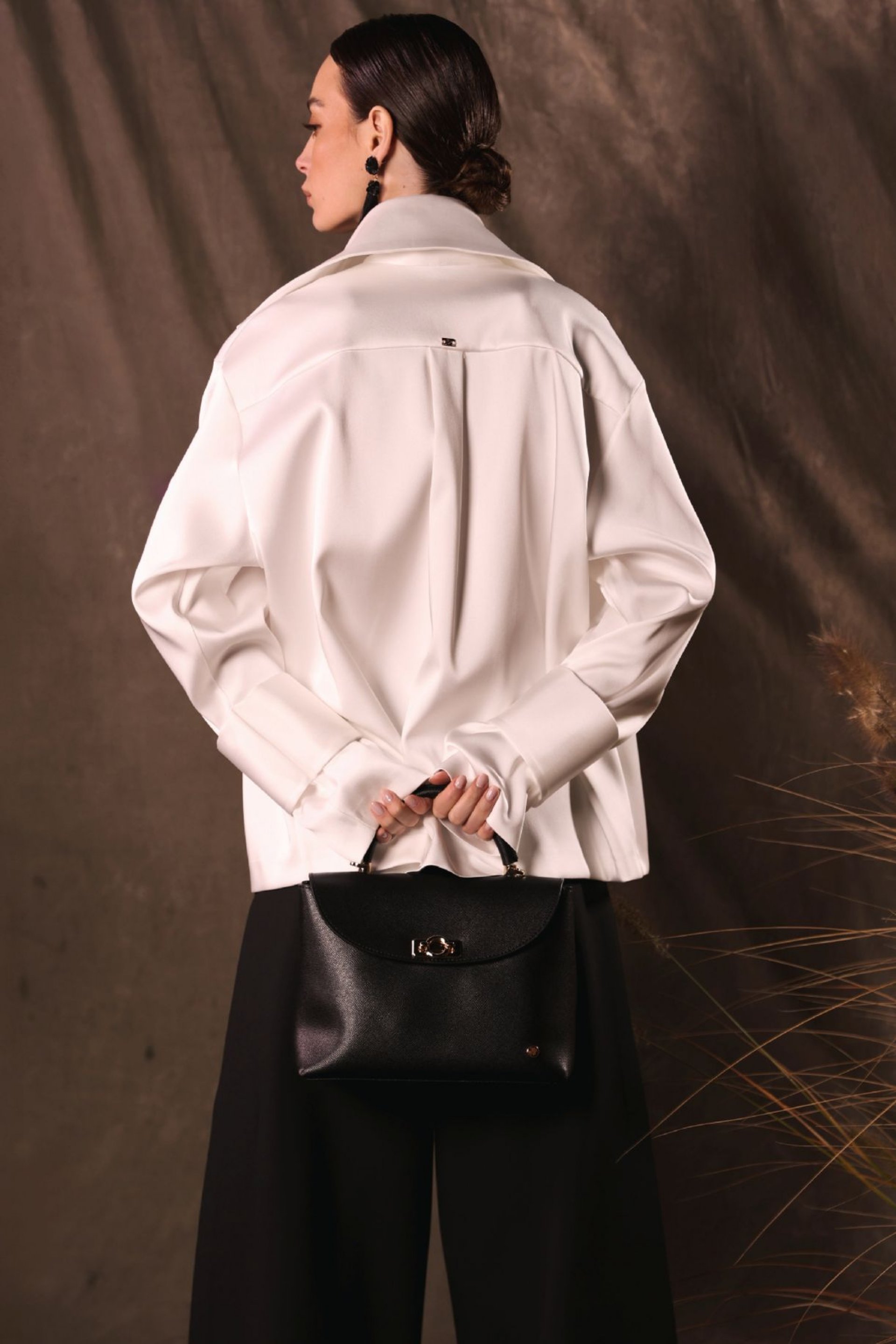 ELEGANTNA BELA BLUZA SA ŠIROKIM MANŽETNAMA – PS Fashion, ELEGANTNA BELA BLUZA SA ŠIROKIM MANŽETNAMA