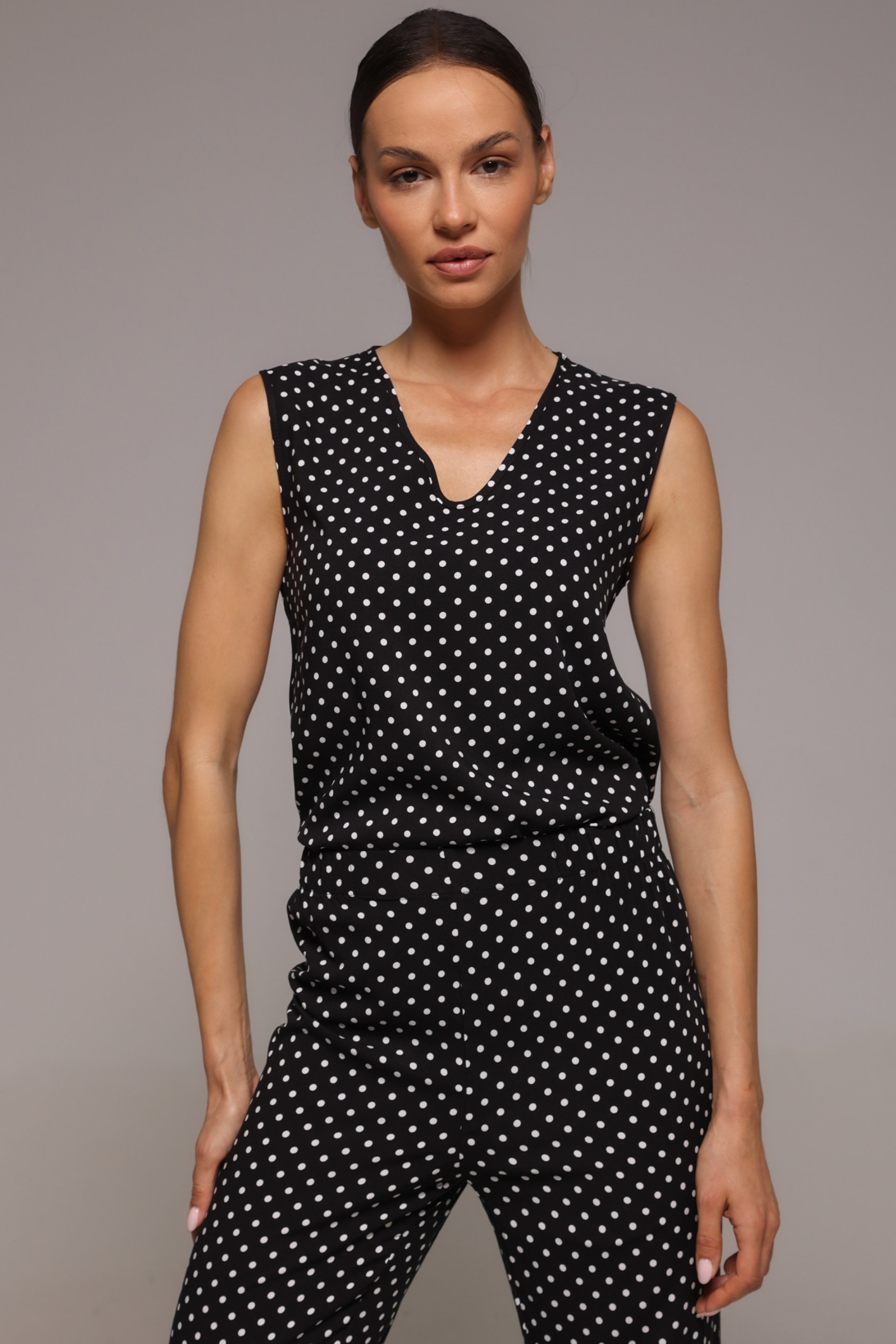 VISKOZNA BLUZA U TUFNASTOM DEZENU – PS Fashion, VISKOZNA BLUZA U TUFNASTOM DEZENU