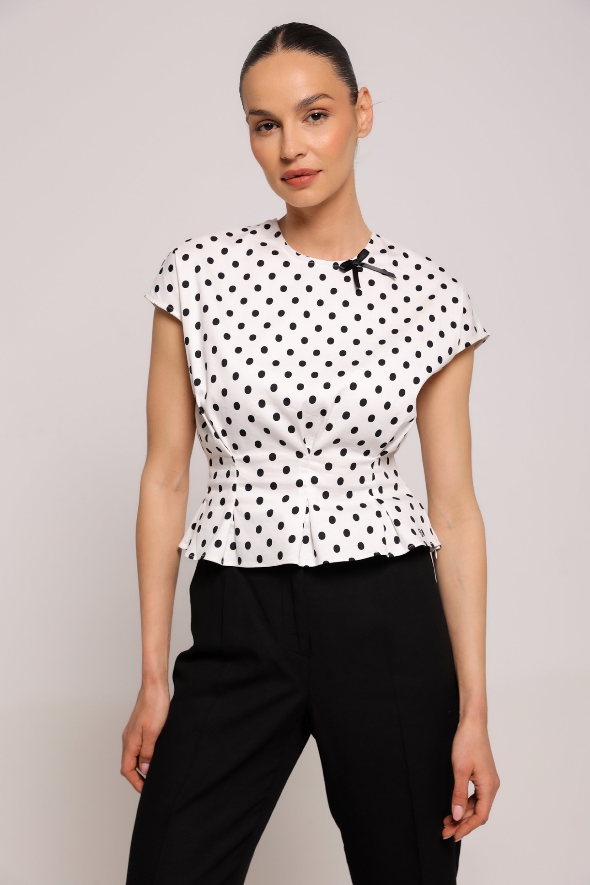 STRUKIRANA TUFNASTA BLUZA – PS Fashion, STRUKIRANA TUFNASTA BLUZA