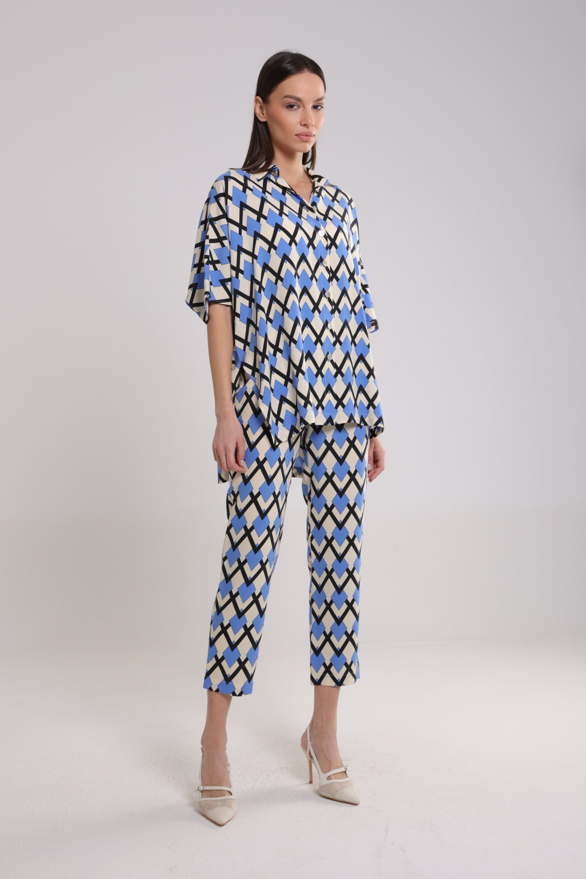 CIGARET PANTALONE OD VISKOZE – PS Fashion, CIGARET PANTALONE OD VISKOZE