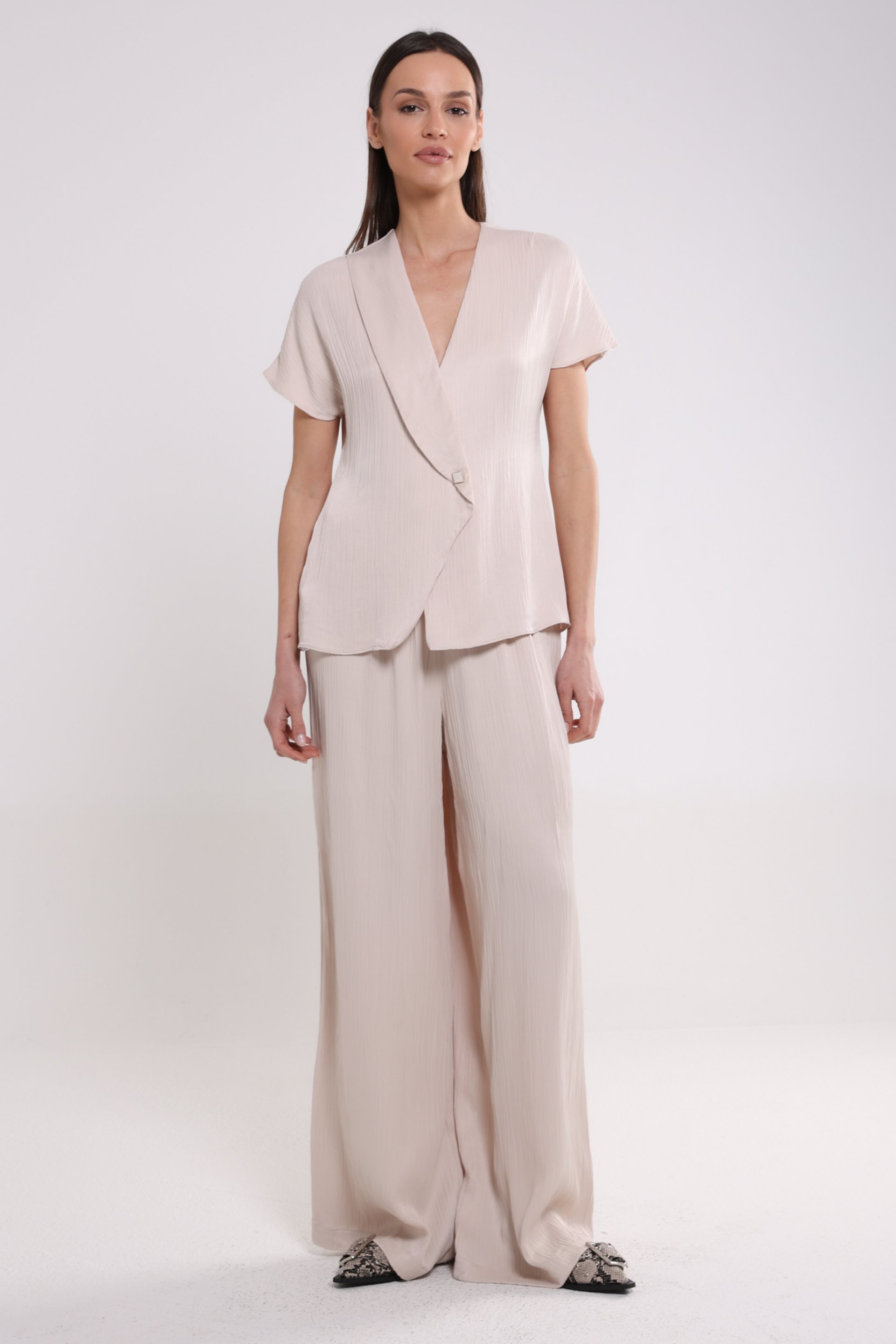 ŠIROKE VISKOZNE PANTALONE – PS Fashion, ŠIROKE VISKOZNE PANTALONE