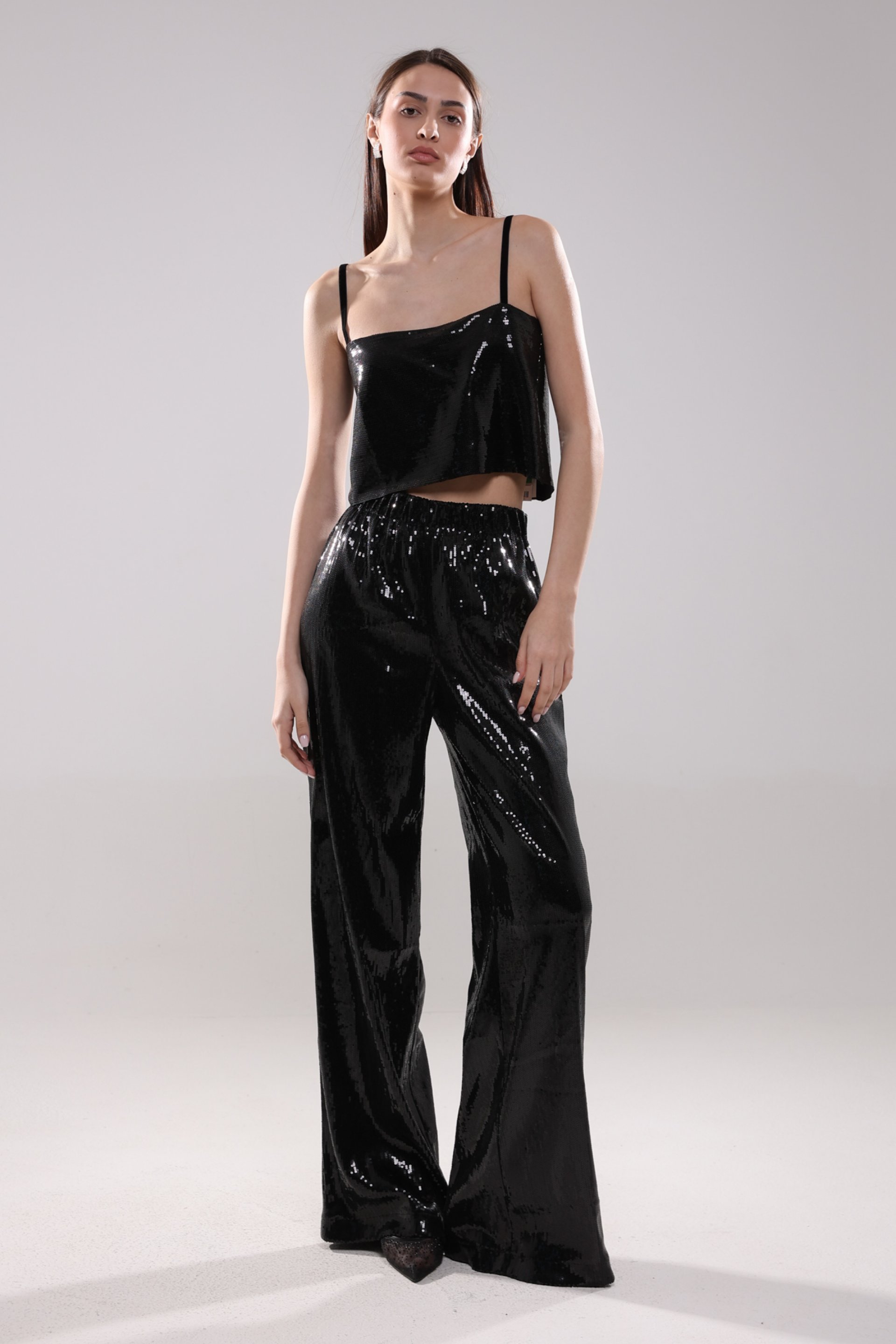 ŠIROKE PANTALONE SA ŠLJOKICAMA – PS Fashion, ŠIROKE PANTALONE SA ŠLJOKICAMA