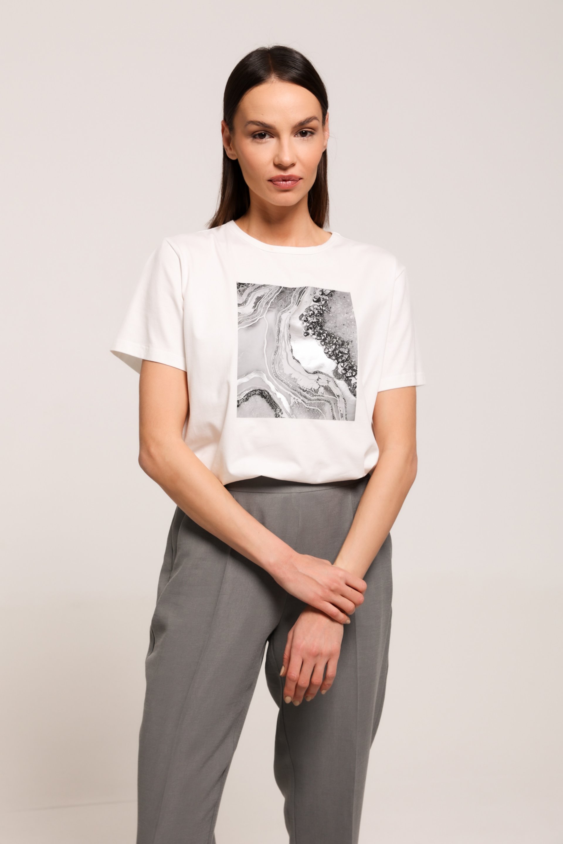 MAJICA SA APSTRAKTNIM PRINTOM – PS Fashion, MAJICA SA APSTRAKTNIM PRINTOM