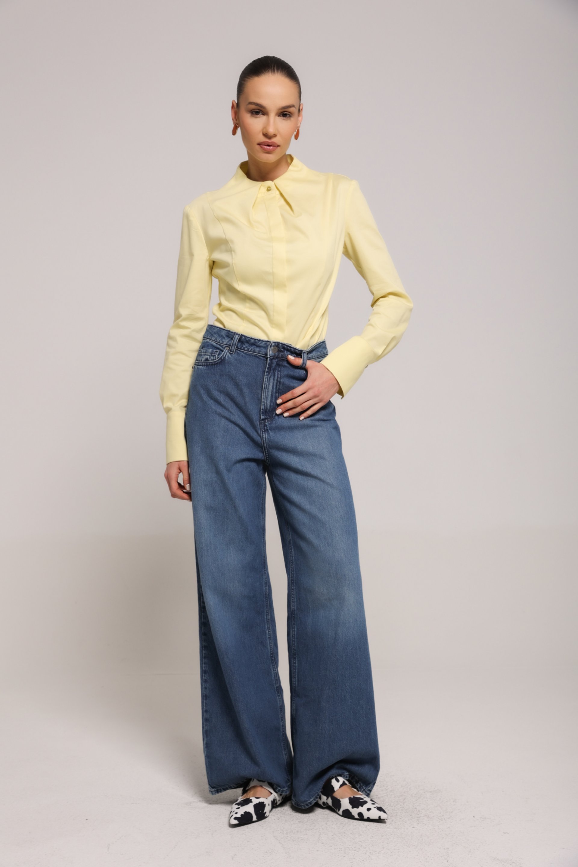 FARMERKE ŠIROKIH NOGAVICA – PS Fashion, FARMERKE ŠIROKIH NOGAVICA