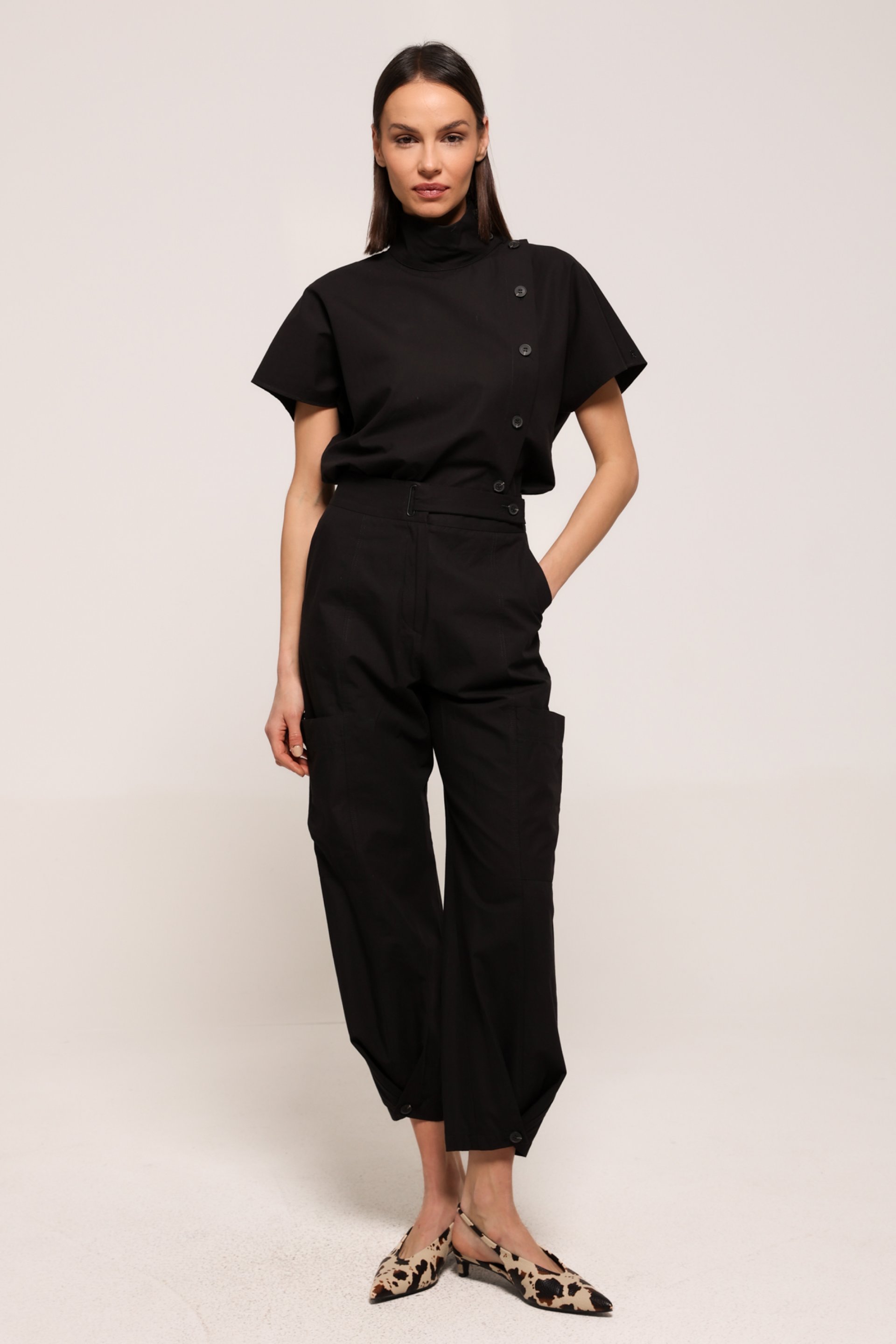 PANTALONE VISOKOG STRUKA SA DŽEPOVIMA – PS Fashion, PANTALONE VISOKOG STRUKA SA DŽEPOVIMA