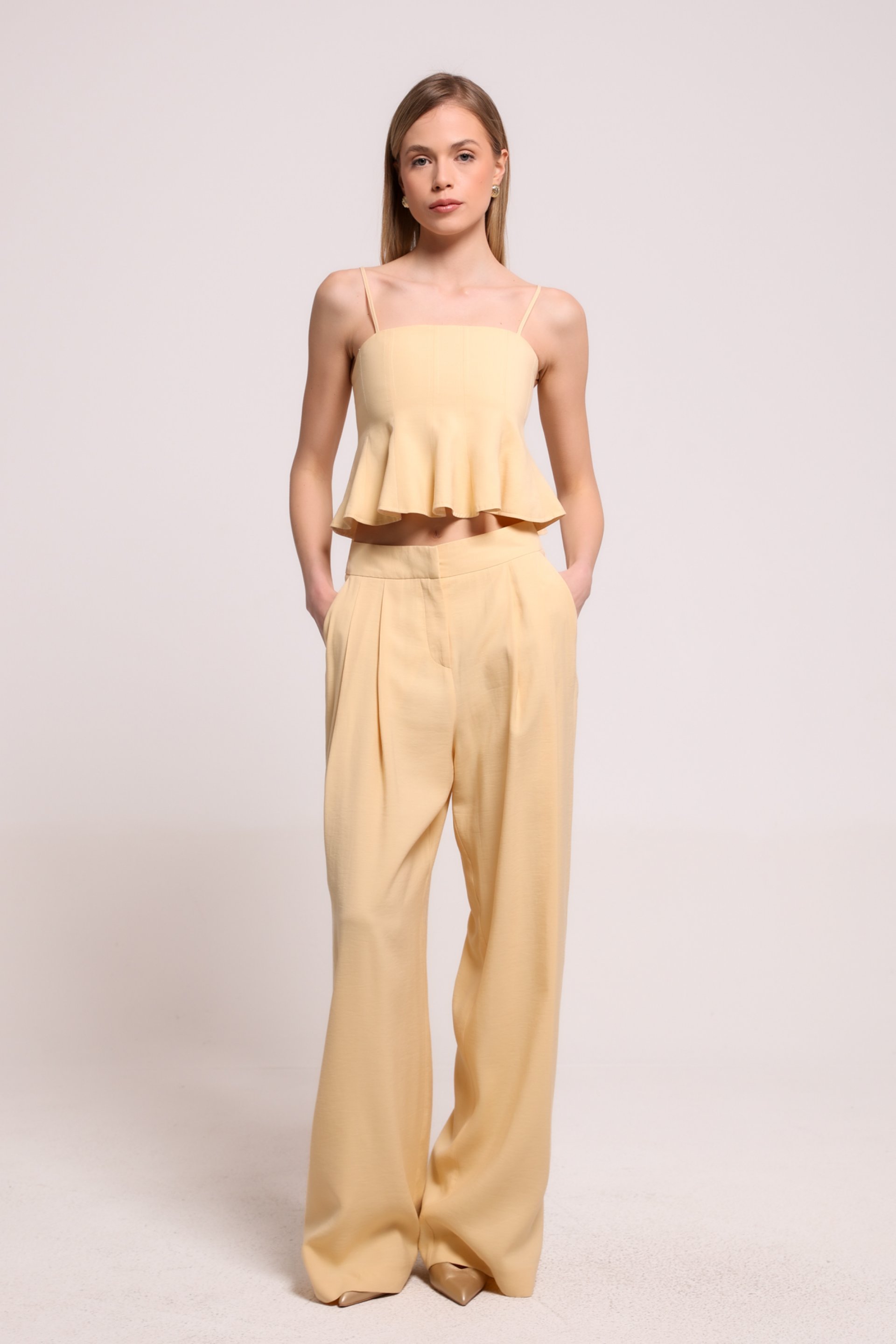 PANTALONE ŠIROKIH NOGAVICA – PS Fashion, PANTALONE ŠIROKIH NOGAVICA