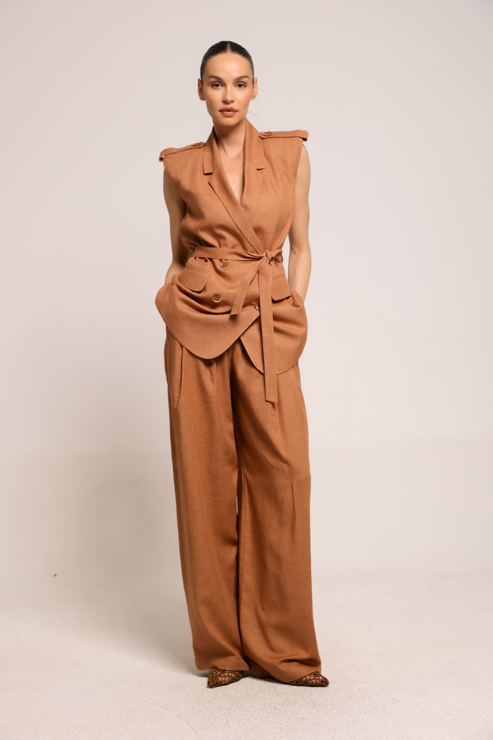 PANTALONE ŠIROKIH NOGAVICA – PS Fashion, PANTALONE ŠIROKIH NOGAVICA