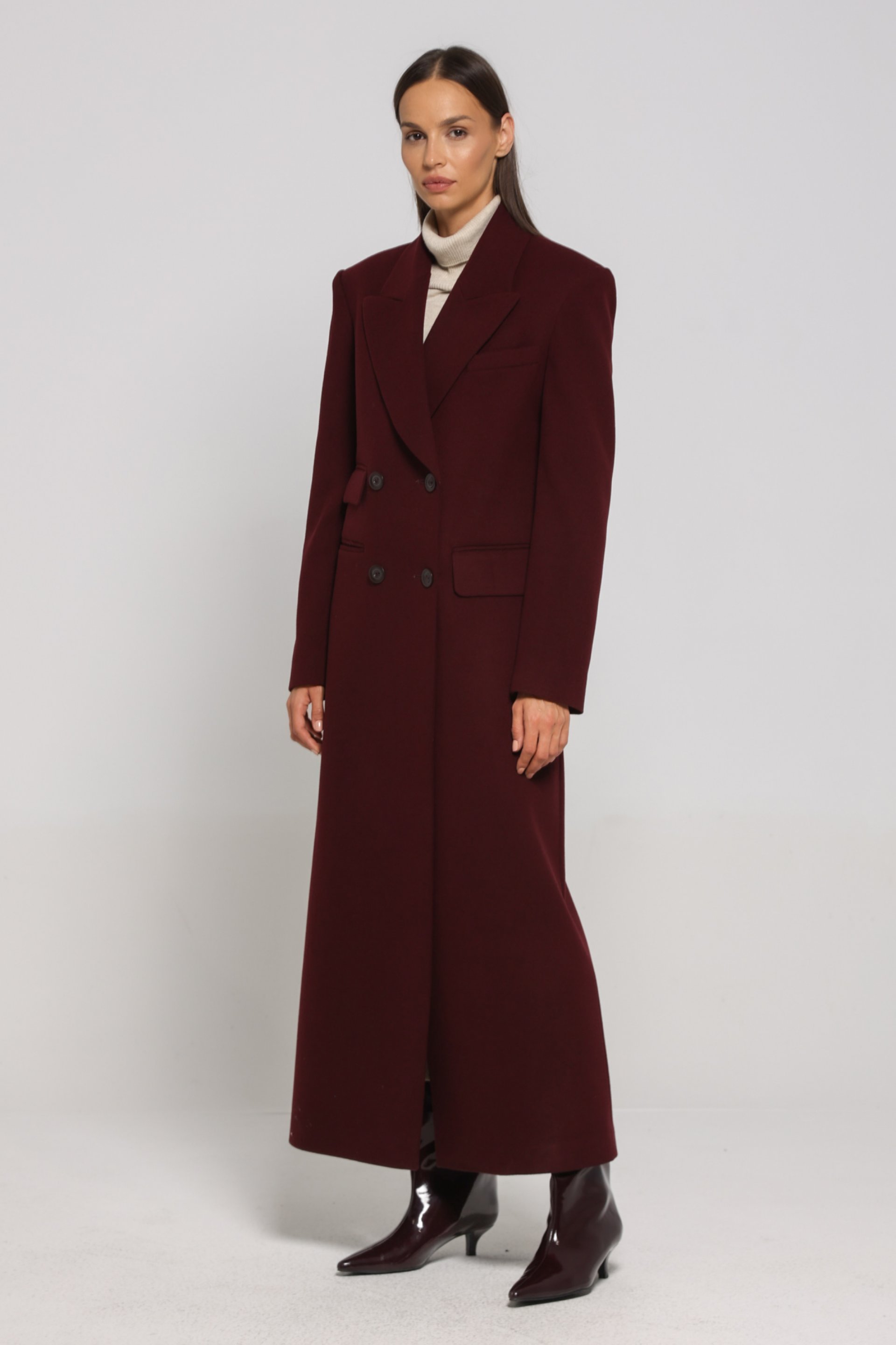 DUGI BORDO KAPUT SA DVOREDNIM KOPČANJEM – PS Fashion, DUGI BORDO KAPUT SA DVOREDNIM KOPČANJEM