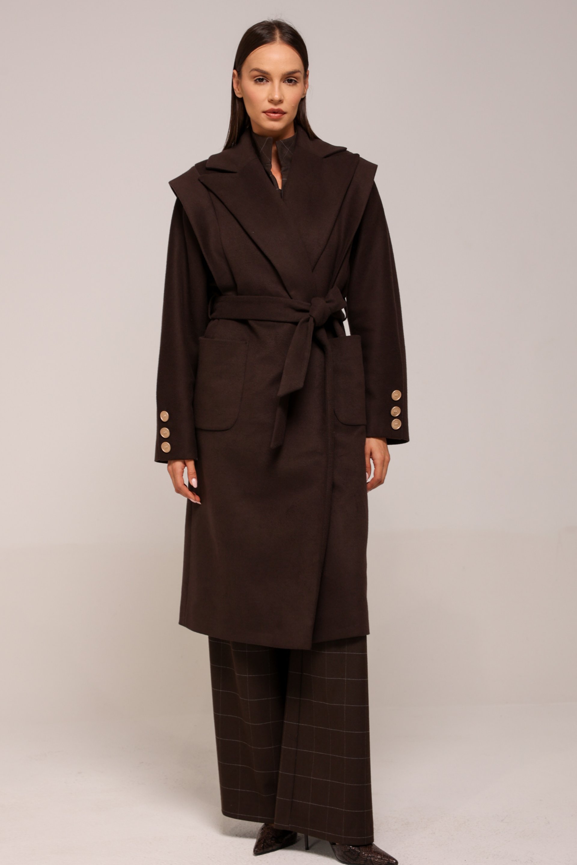 BRAON KAPUT SA POJASEM – PS Fashion, BRAON KAPUT SA POJASEM 