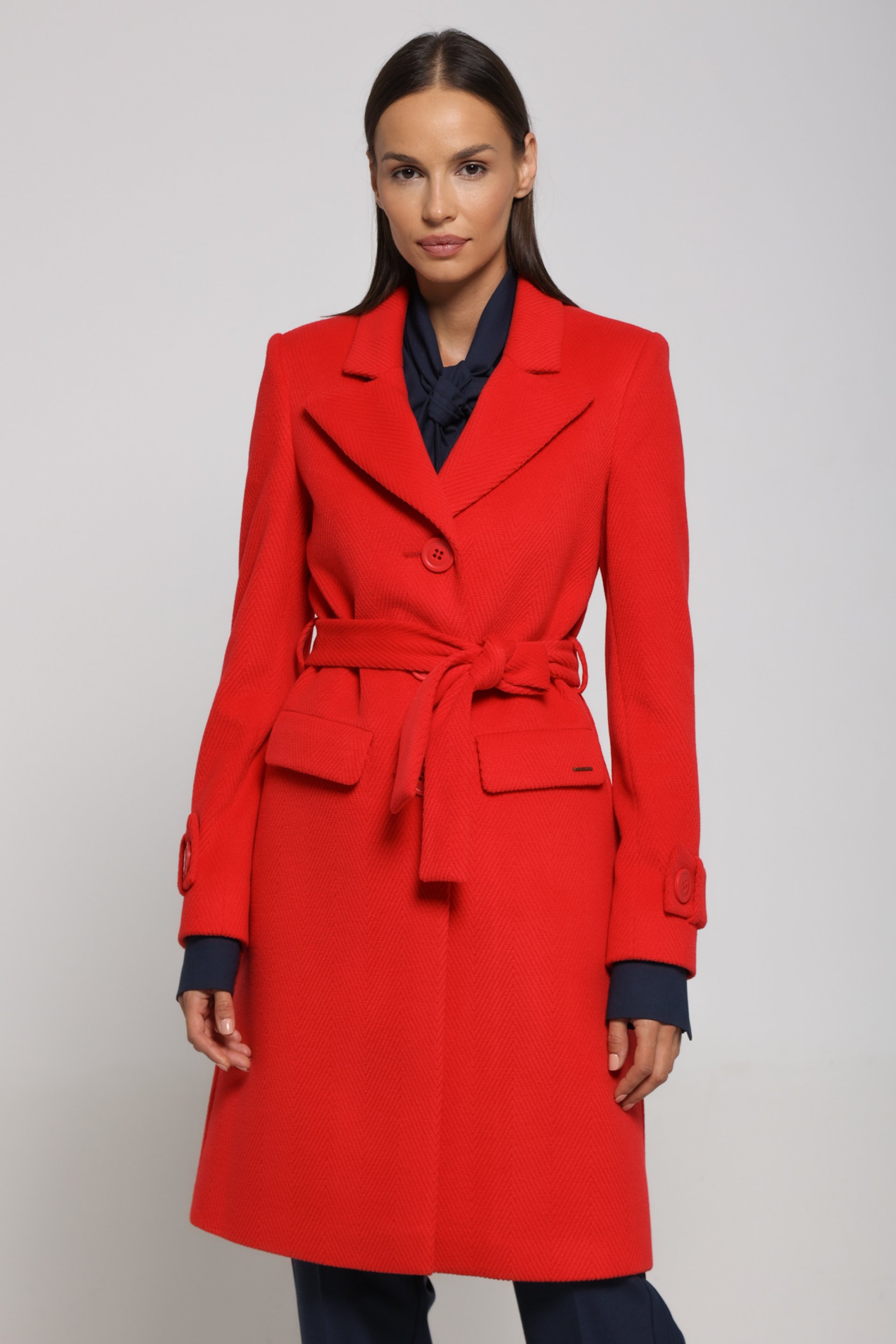 CRVENI KAPUT – PS Fashion, CRVENI KAPUT