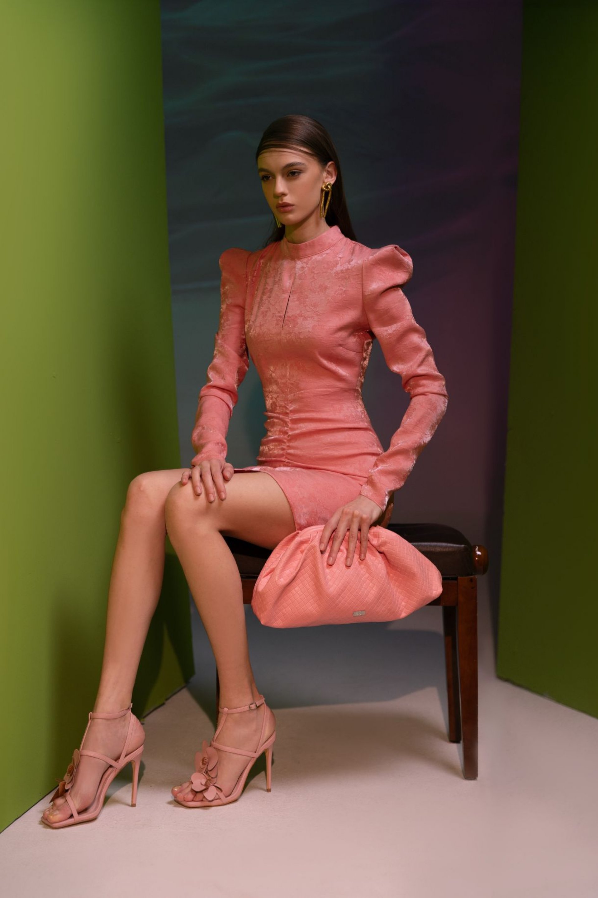 KRATKA HALJINA SA NABIRANJEM – PS Fashion, KRATKA HALJINA SA NABIRANJEM 