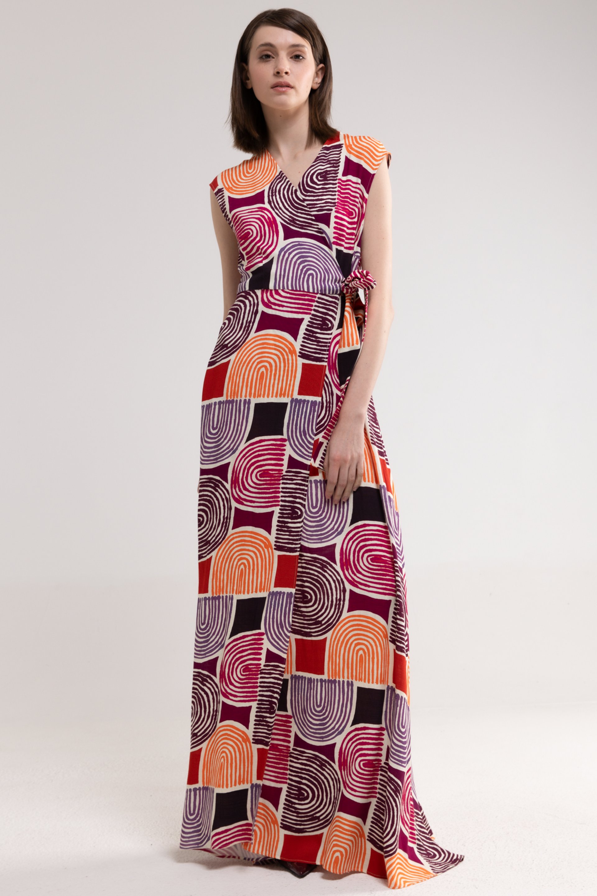 DUGA VISKOZNA HALJINA – PS Fashion, DUGA VISKOZNA HALJINA