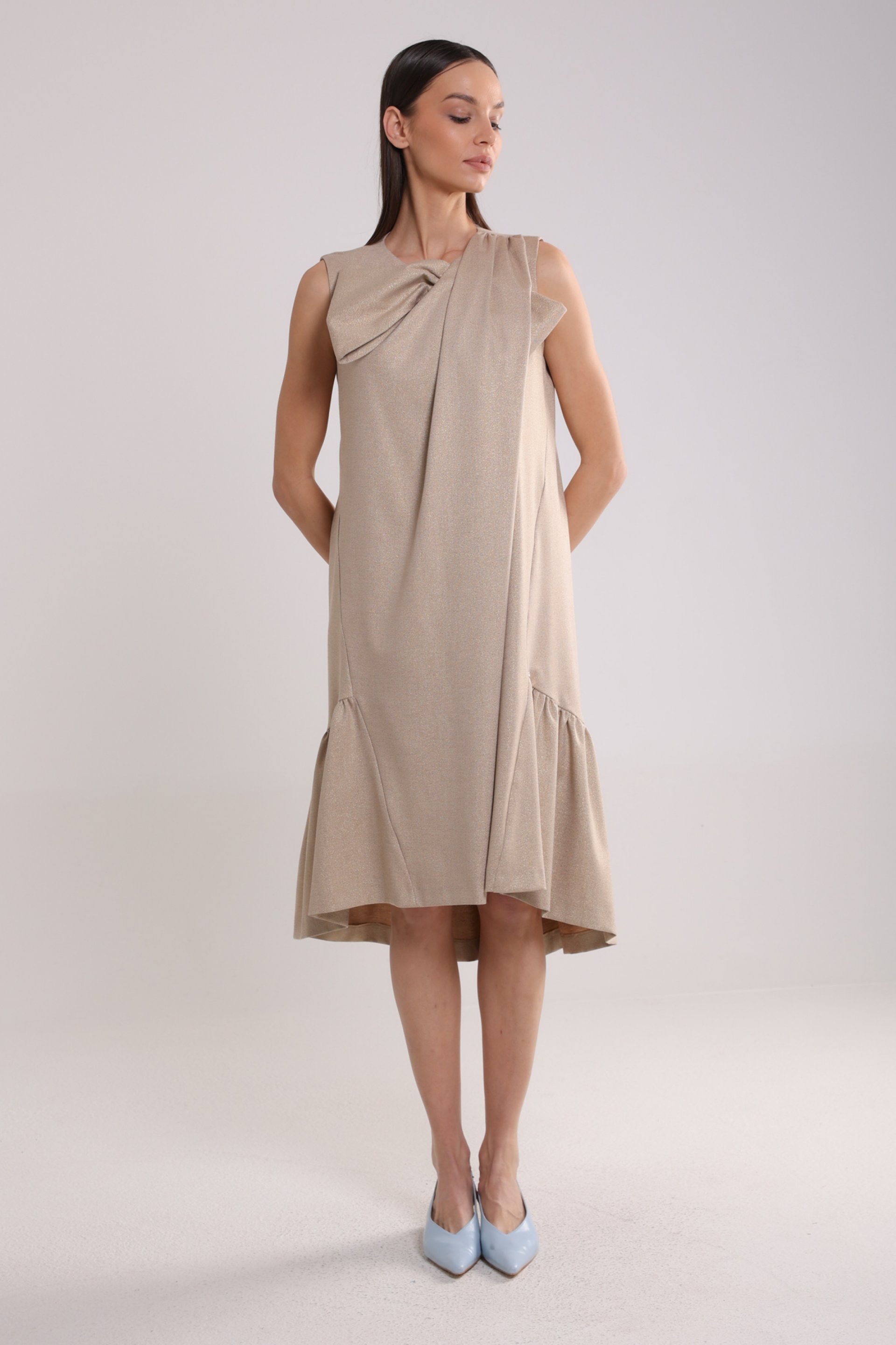 ELEGANTNA HALJINA SA DETALJEM MAŠNE – PS Fashion, ELEGANTNA HALJINA SA DETALJEM MAŠNE