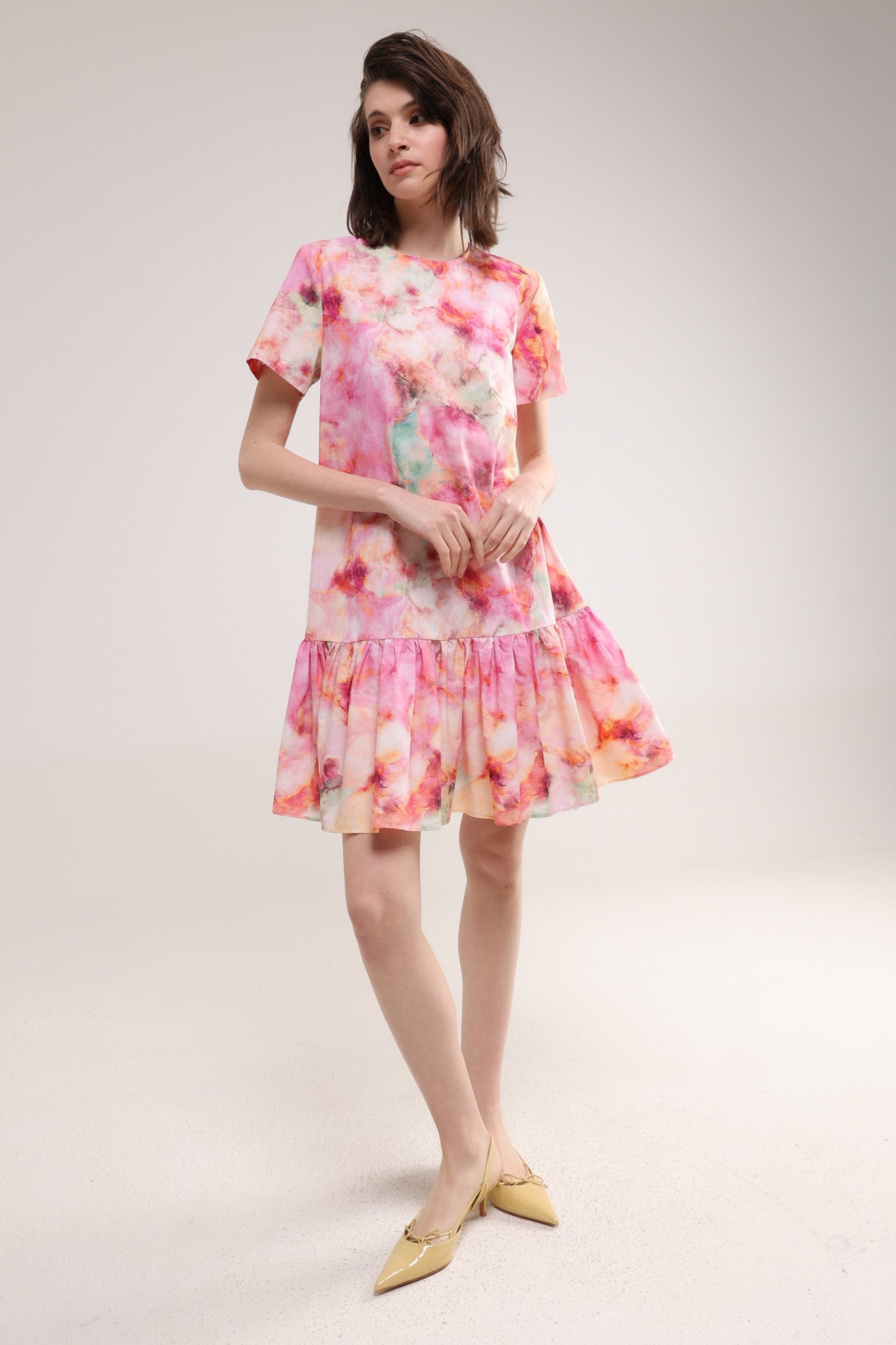 KRATKA PAMUČNA HALJINA – PS Fashion, KRATKA PAMUČNA HALJINA