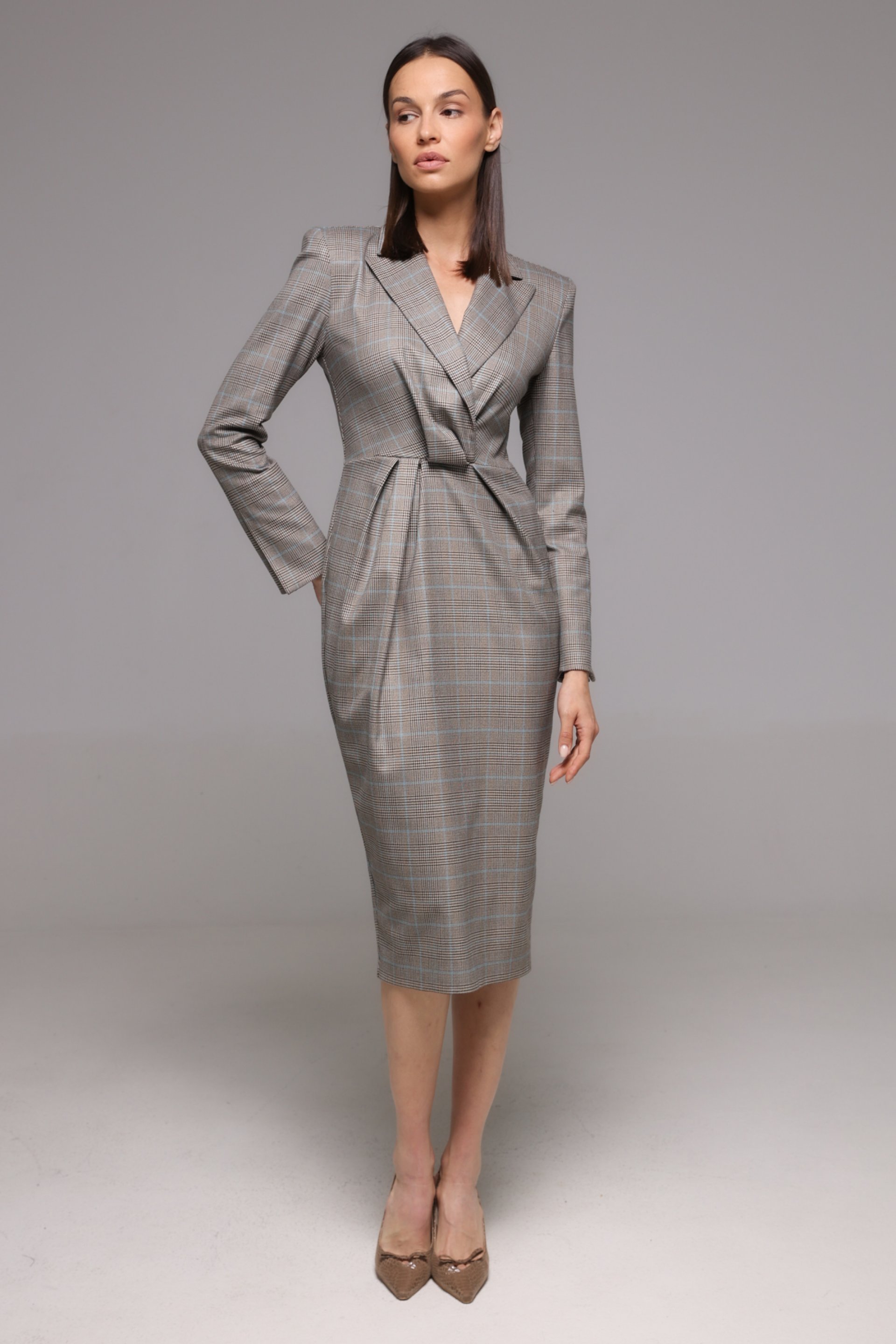 KARIRANA HALJINA STRUKIRANOG KROJA – PS Fashion, KARIRANA HALJINA STRUKIRANOG KROJA