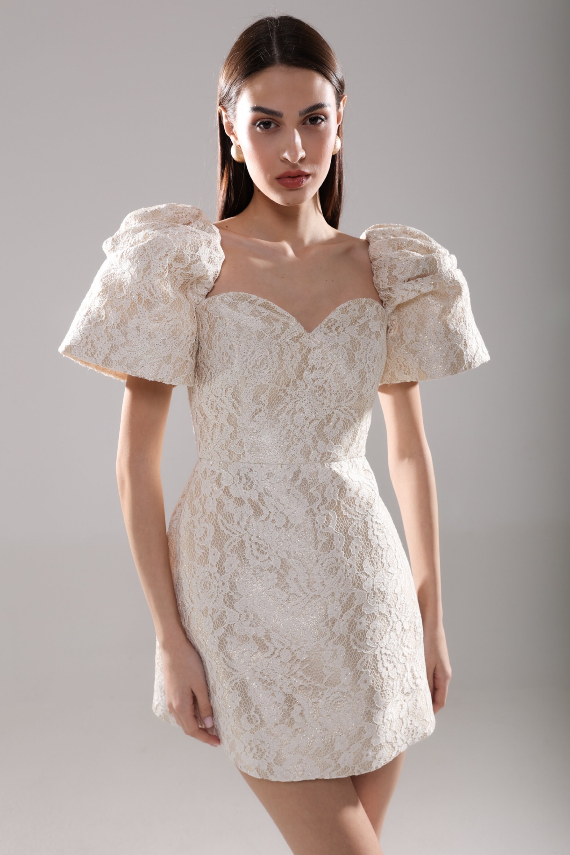 KRATKA ČIPKANA HALJINA – PS Fashion, KRATKA ČIPKANA HALJINA