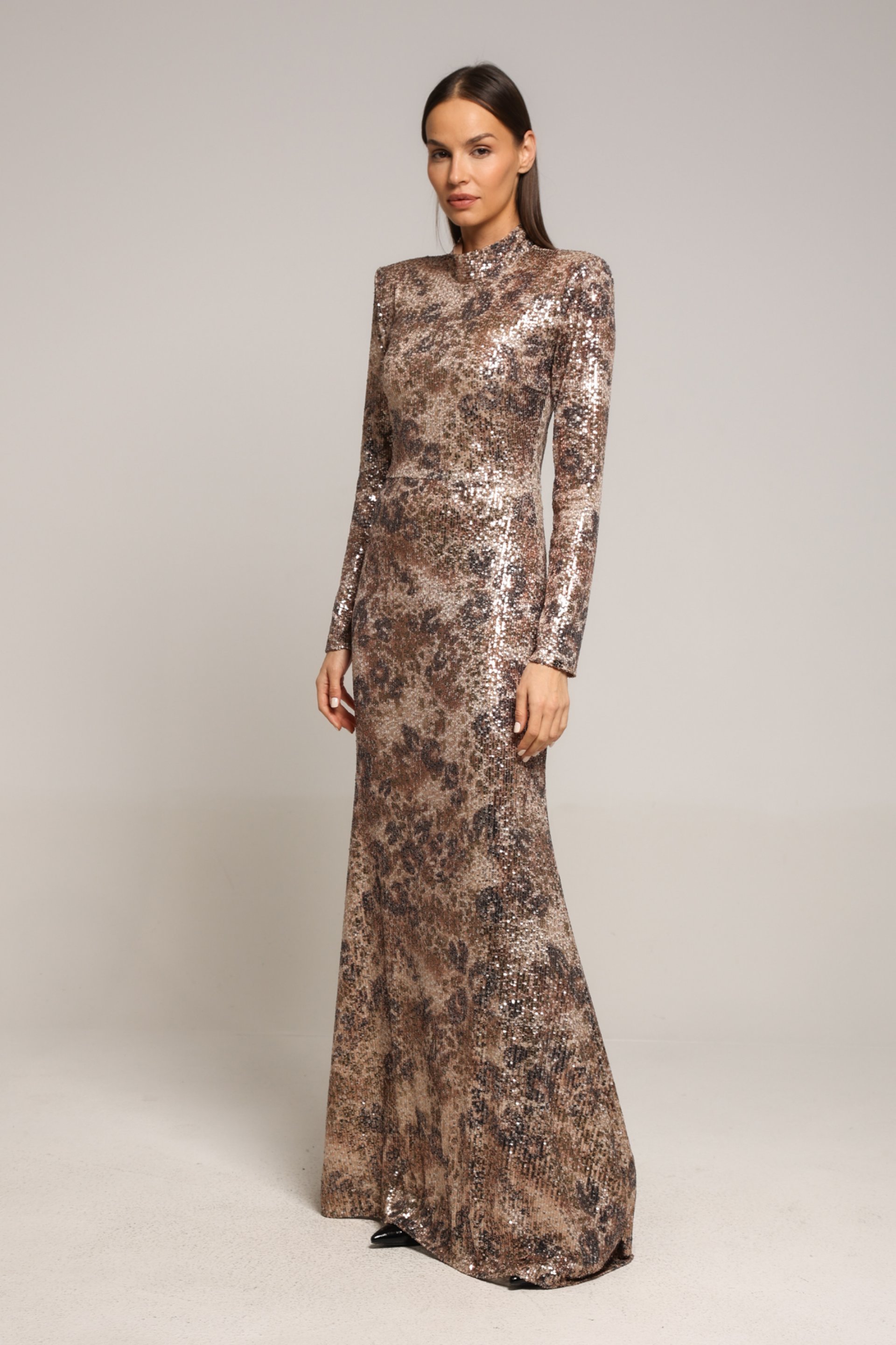 DUGA HALJINA SA ŠLJOKICAMA – PS Fashion, DUGA HALJINA SA ŠLJOKICAMA