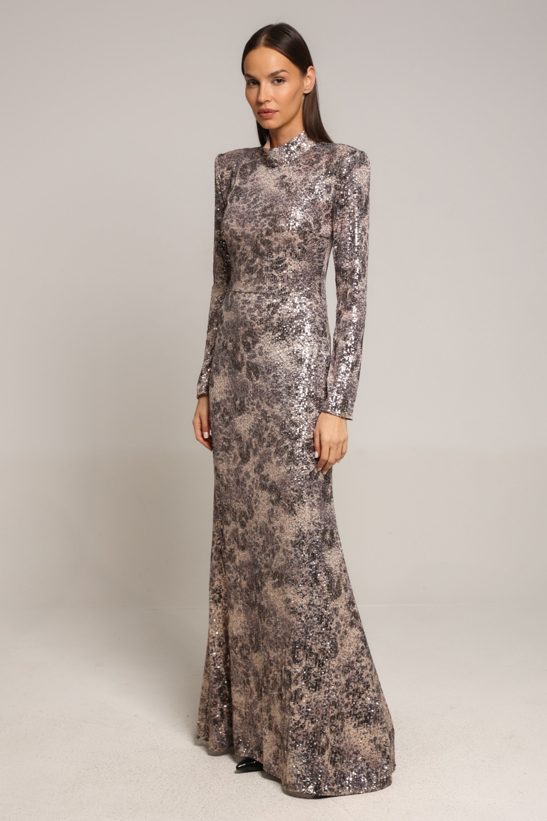 DUGA HALJINA SA ŠLJOKICAMA – PS Fashion, DUGA HALJINA SA ŠLJOKICAMA