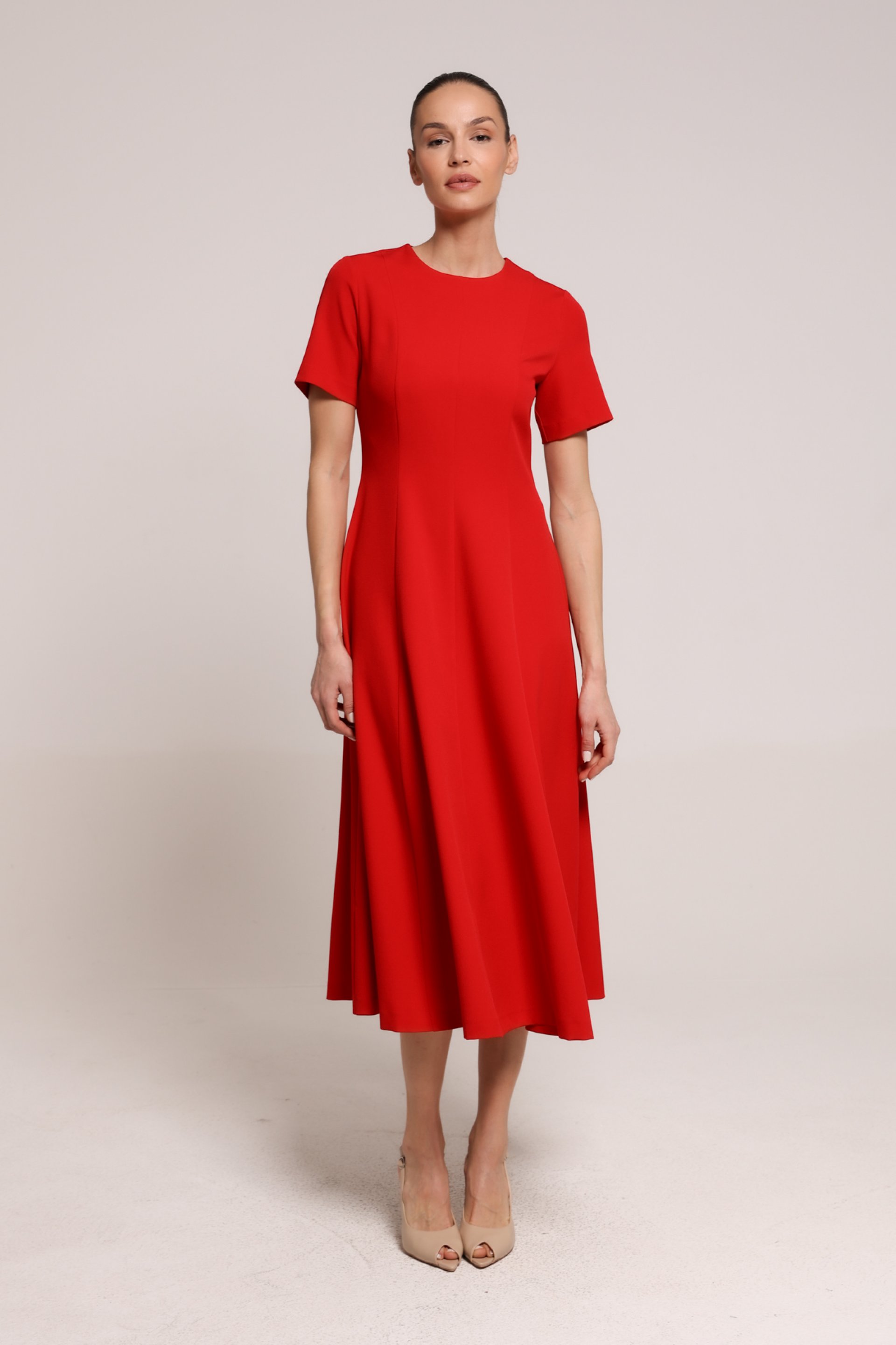 MIDI HALJINA A-KROJA – PS Fashion, MIDI HALJINA A-KROJA